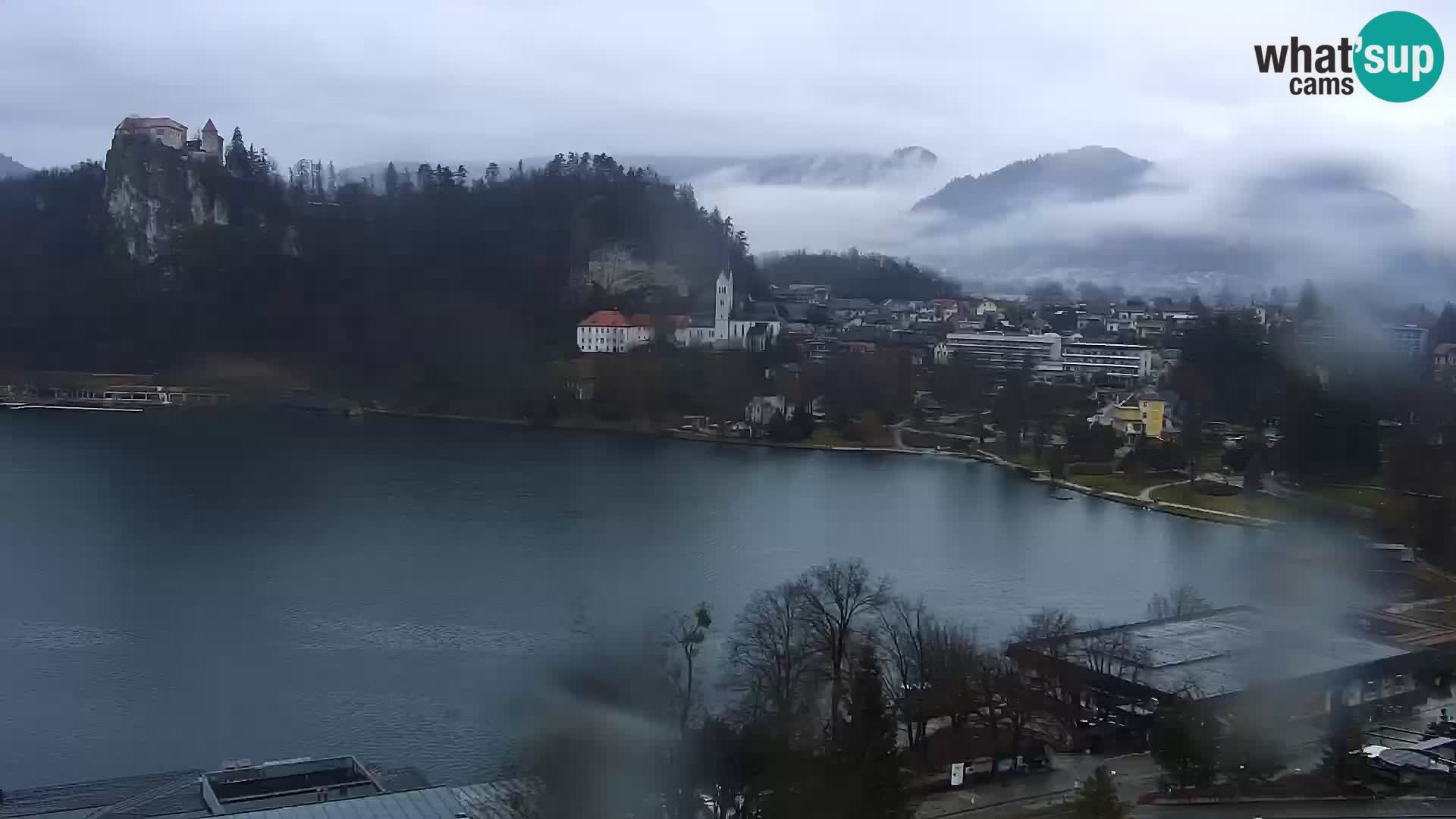 Archiv Foto Webcam Blick auf den Bleder See in Slowenien