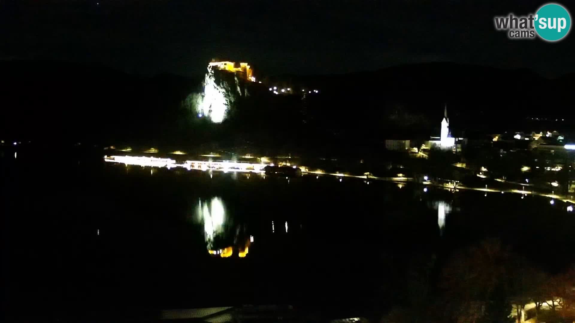 Archiv Foto Webcam Blick auf den Bleder See in Slowenien