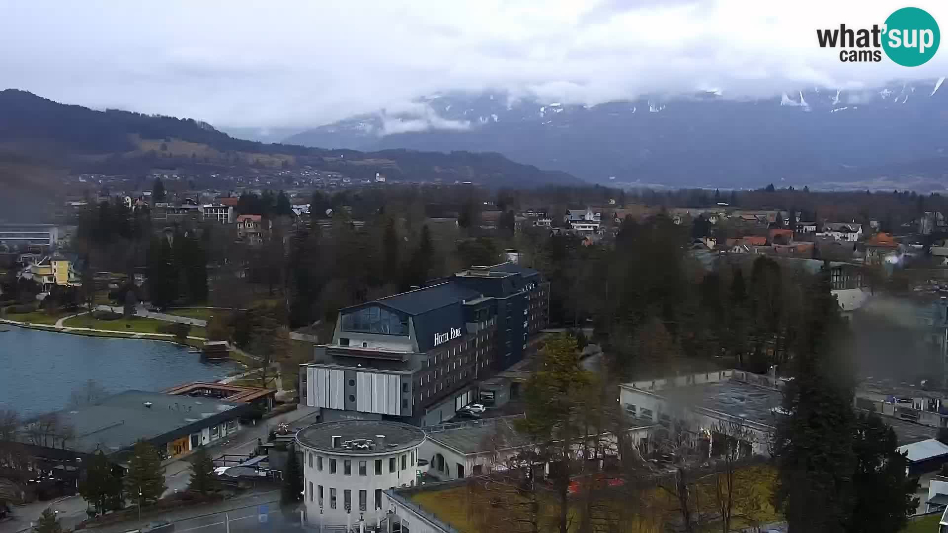 Archiv Foto Webcam Blick auf den Bleder See in Slowenien