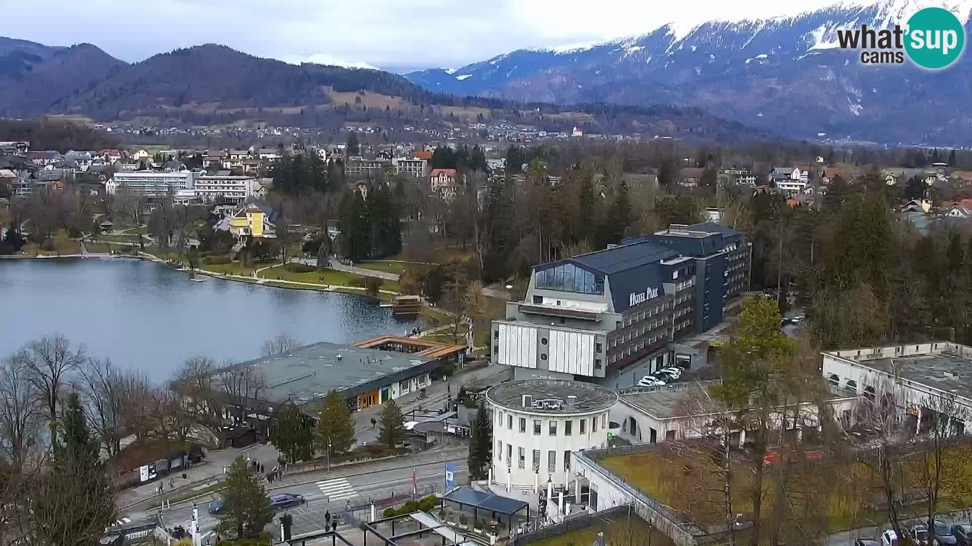 Archiv Foto Webcam Blick auf den Bleder See in Slowenien