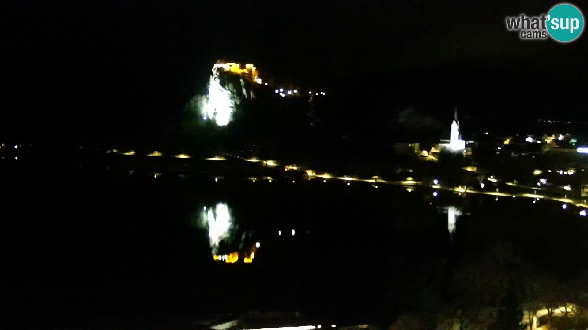 Archiv Foto Webcam Blick auf den Bleder See in Slowenien