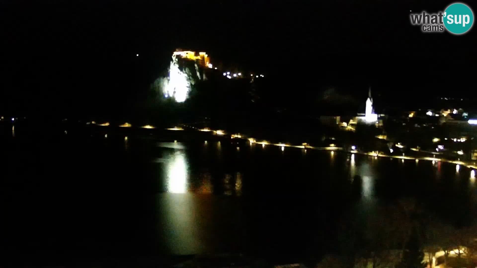 Archiv Foto Webcam Blick auf den Bleder See in Slowenien