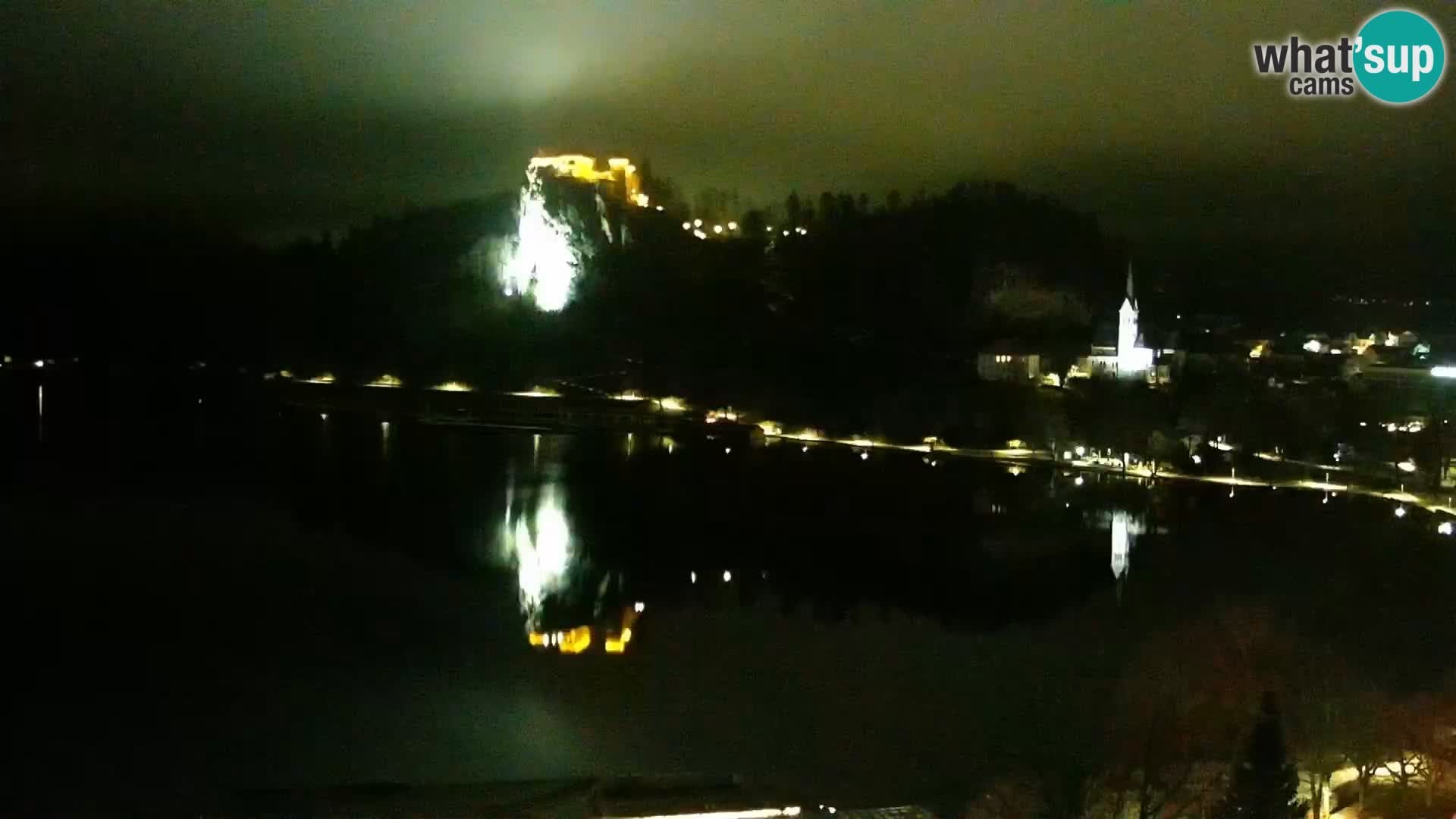 Archiv Foto Webcam Blick auf den Bleder See in Slowenien