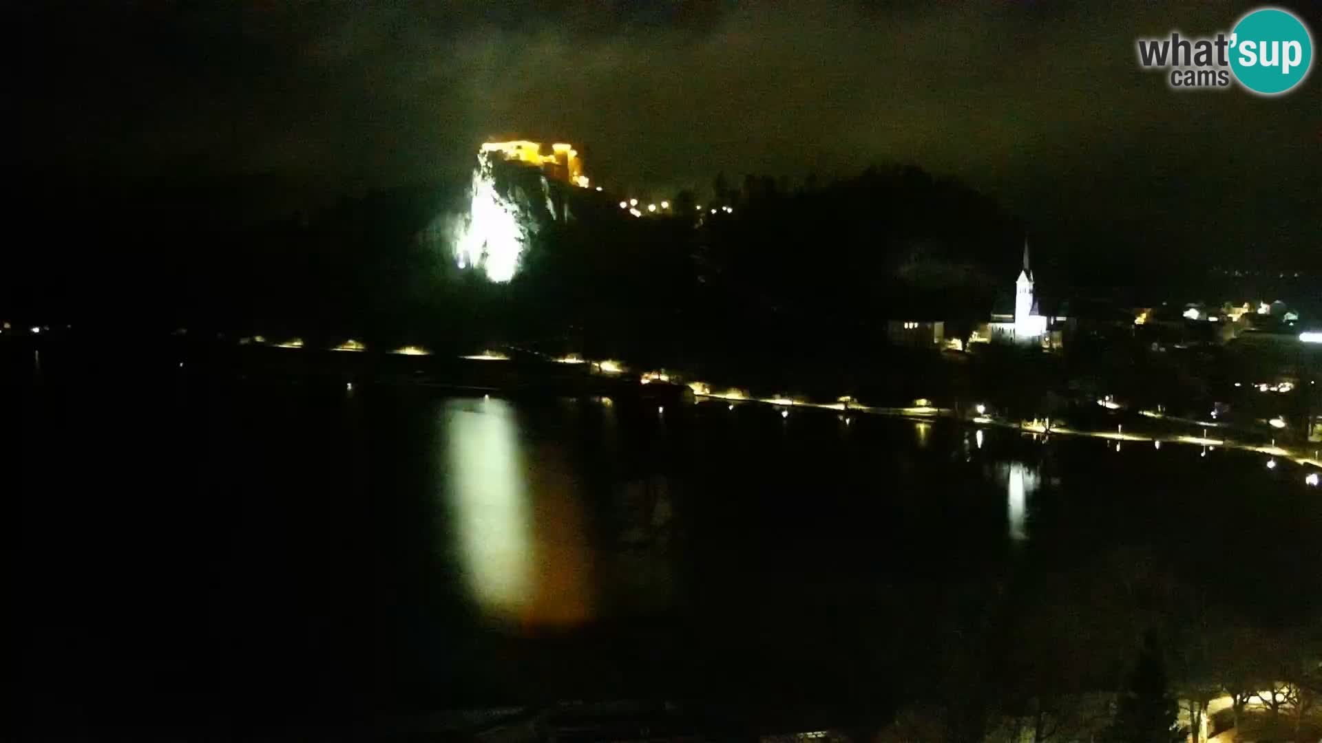 Archiv Foto Webcam Blick auf den Bleder See in Slowenien