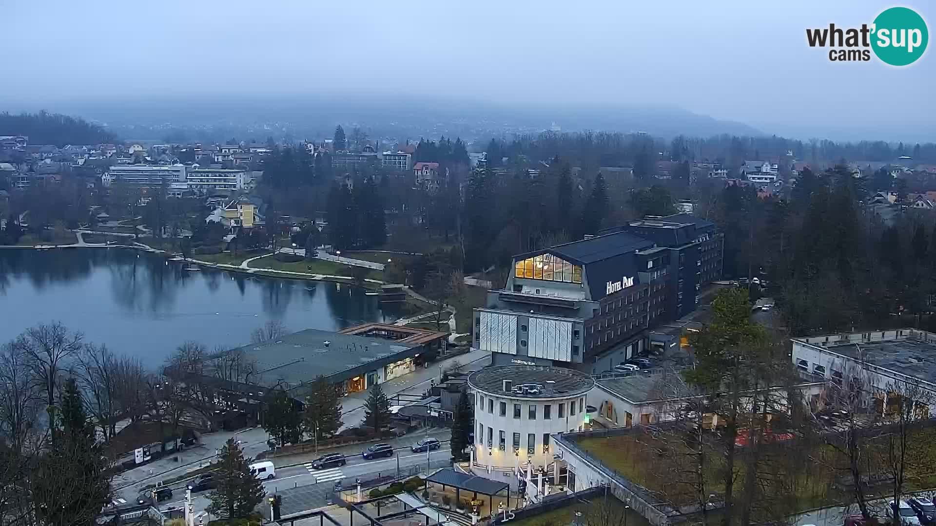 Archiv Foto Webcam Blick auf den Bleder See in Slowenien