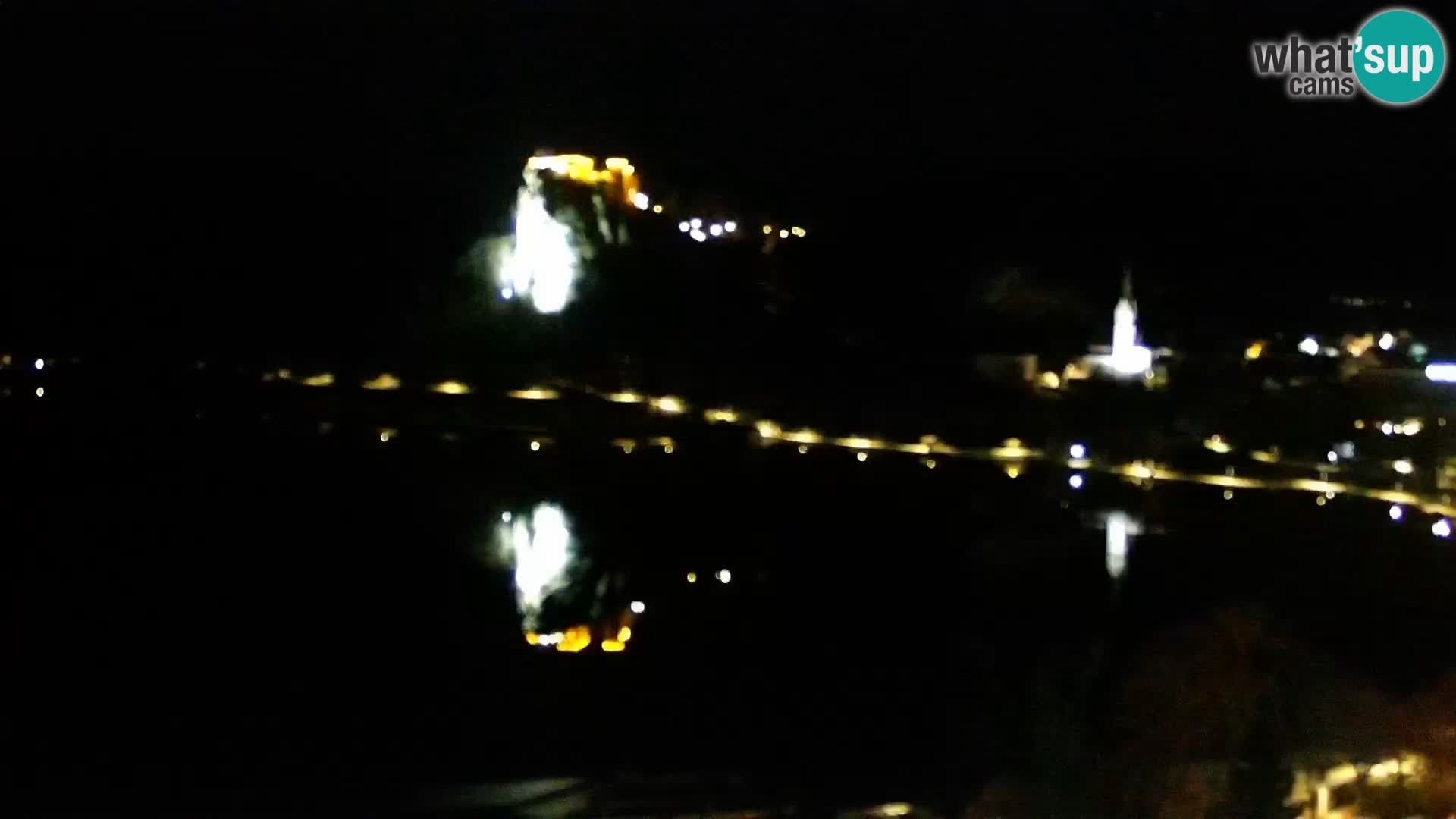 Archiv Foto Webcam Blick auf den Bleder See in Slowenien