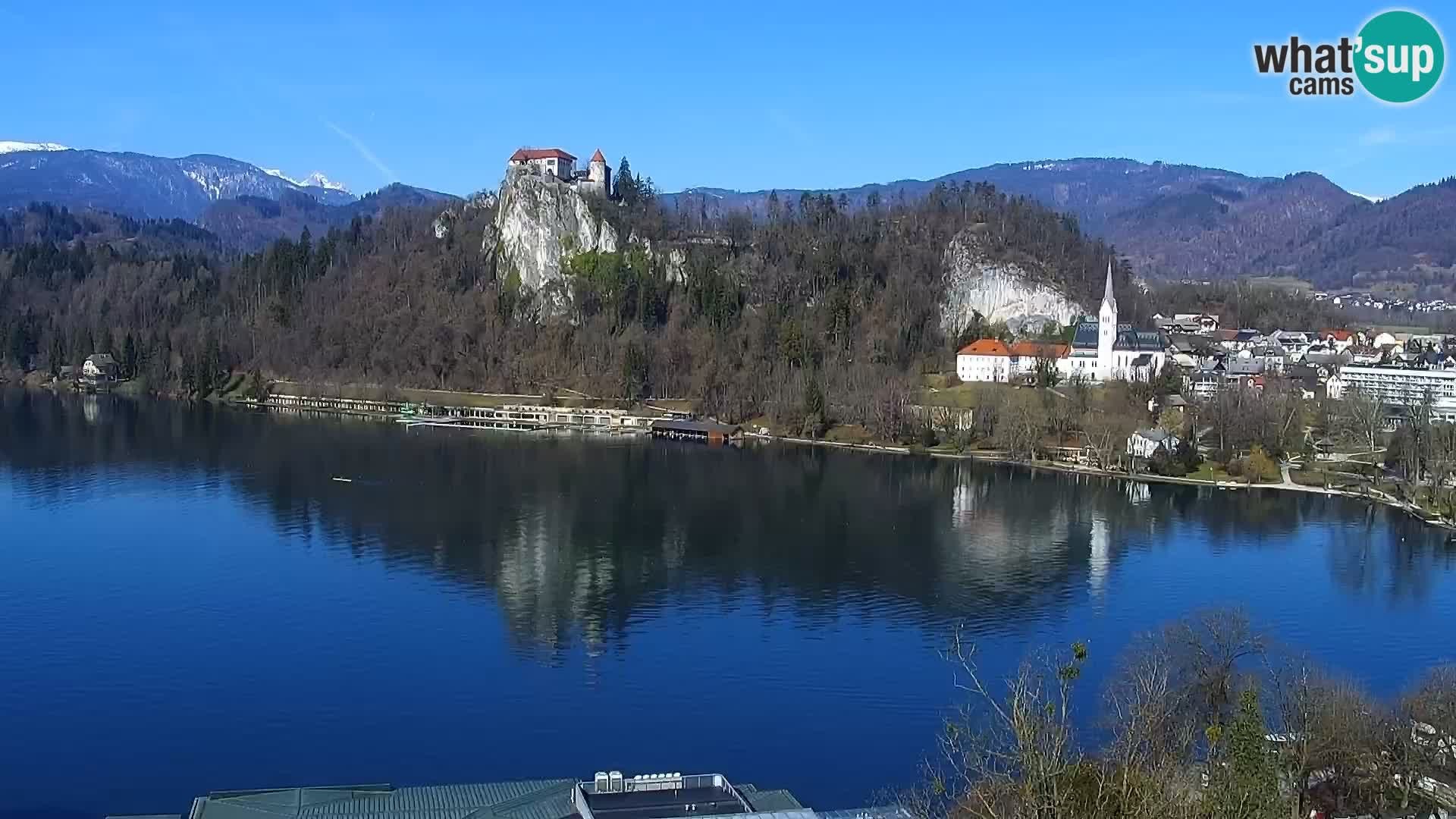 Archived image Webcam View of Lake Bled - Slovenia