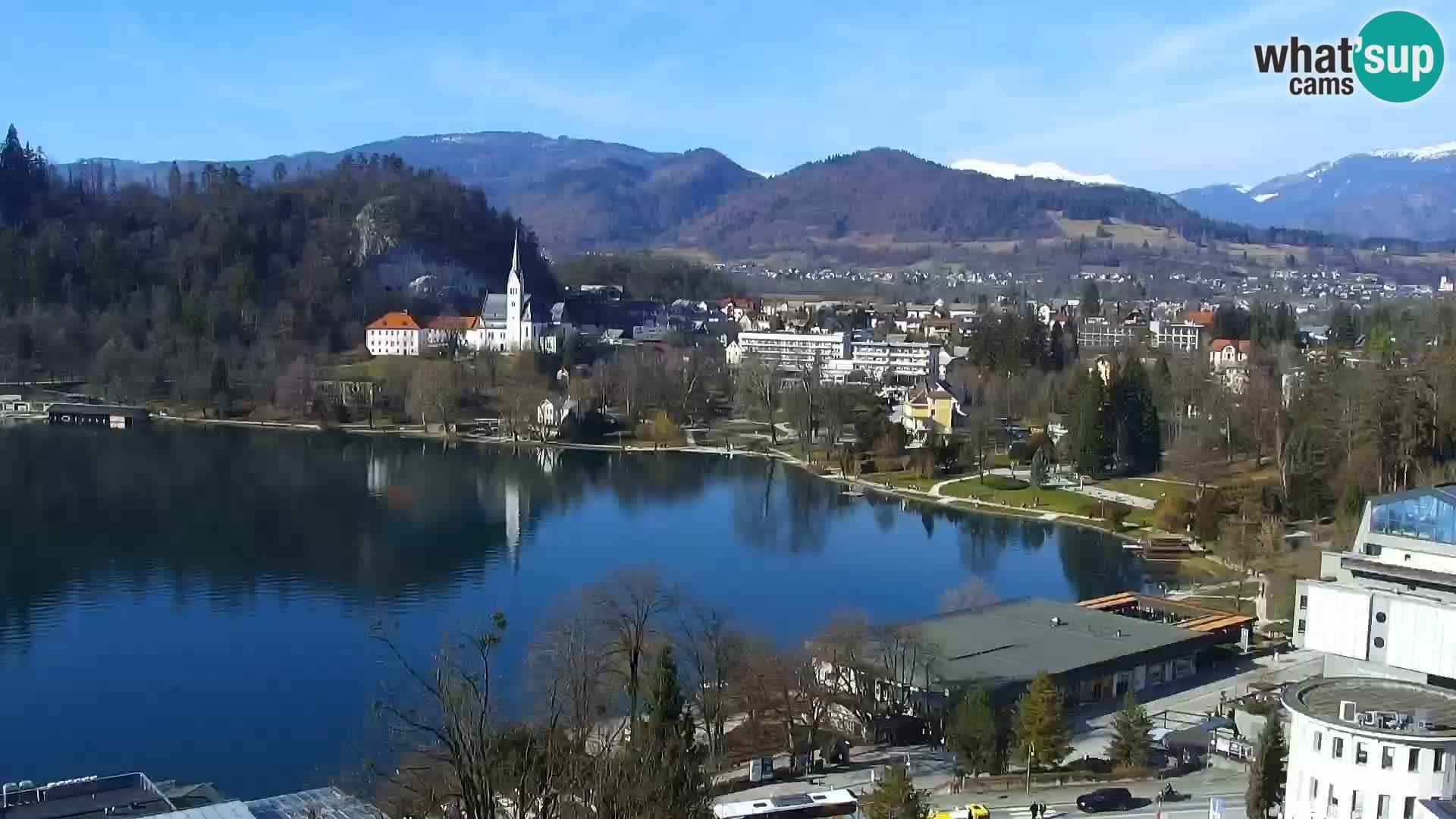 Archived image Webcam View of Lake Bled - Slovenia