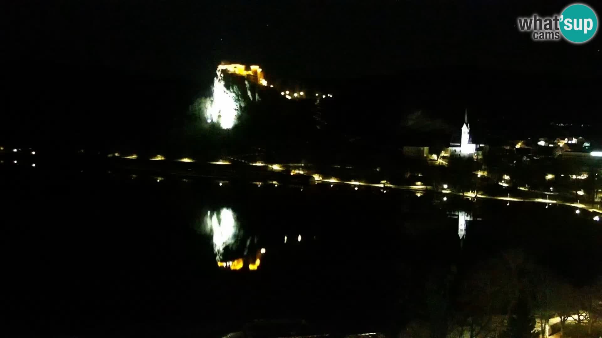 Archiv Foto Webcam Blick auf den Bleder See in Slowenien