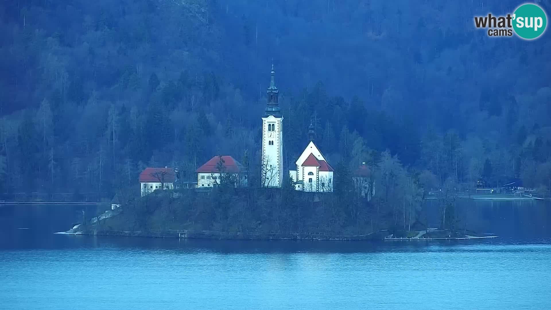Archived image Webcam View of Lake Bled - Slovenia