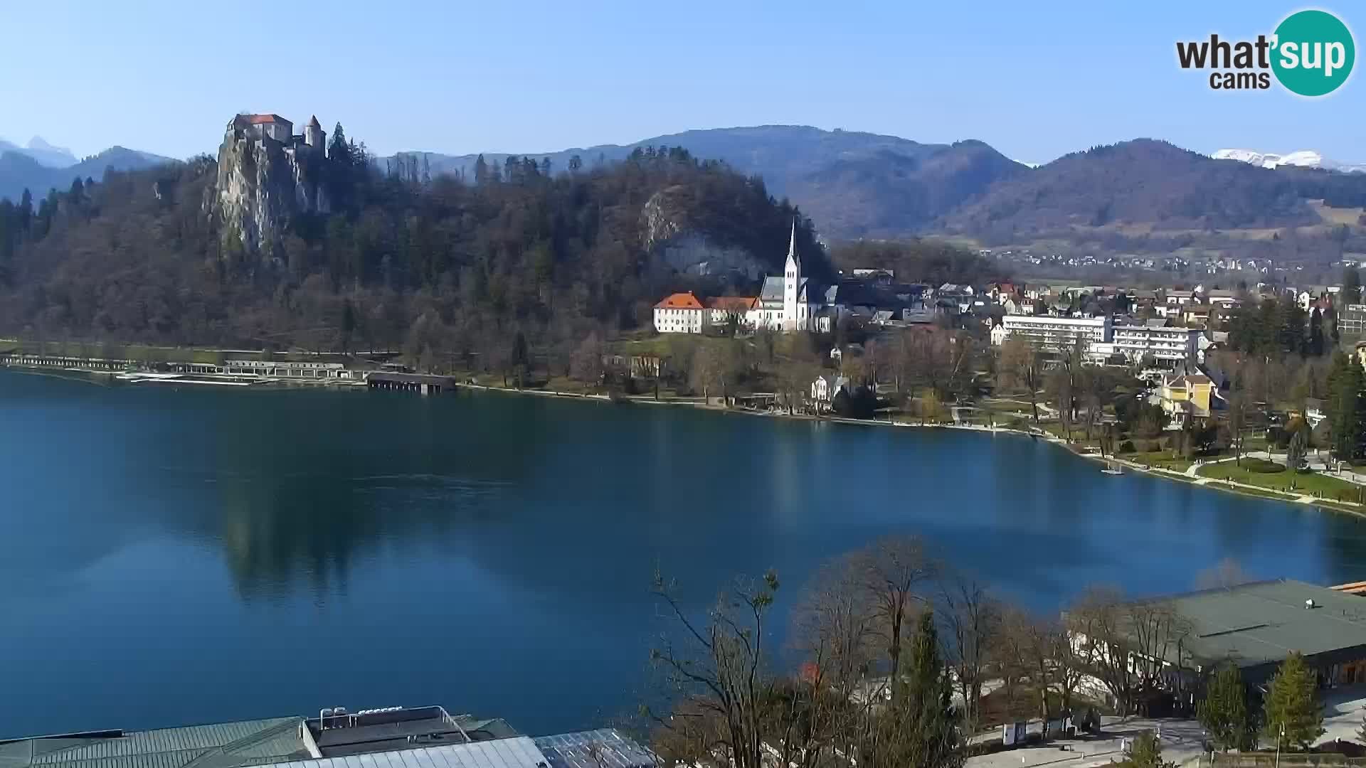 Archived image Webcam View of Lake Bled - Slovenia