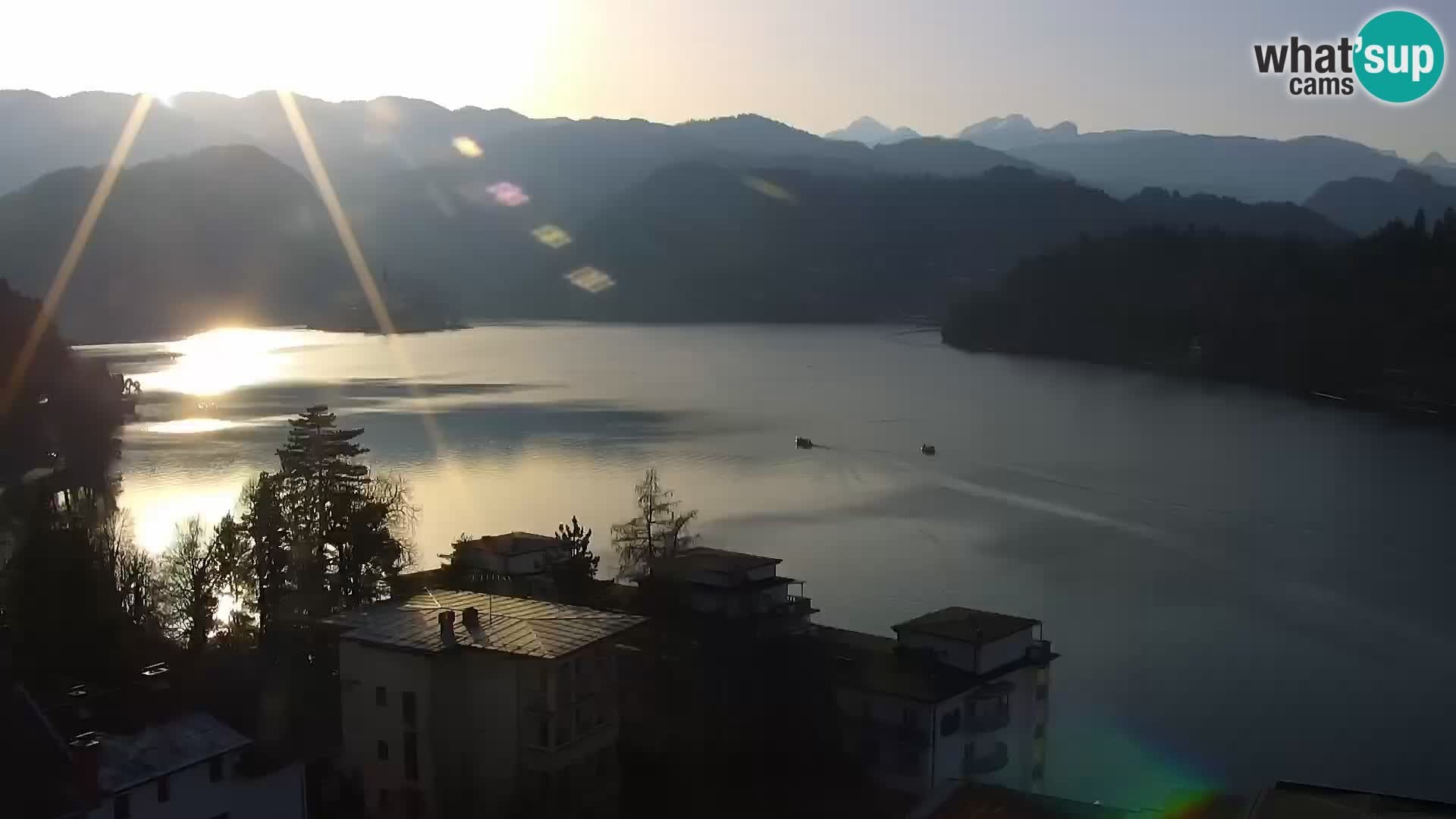 Archived image Webcam View of Lake Bled - Slovenia