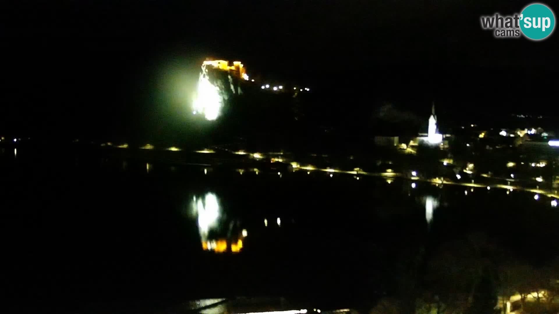 Archiv Foto Webcam Blick auf den Bleder See in Slowenien