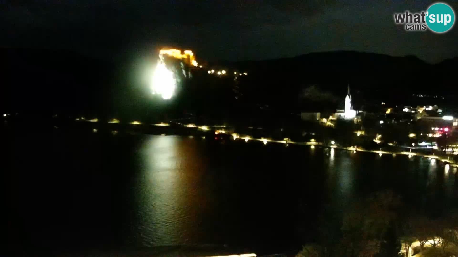 Archiv Foto Webcam Blick auf den Bleder See in Slowenien