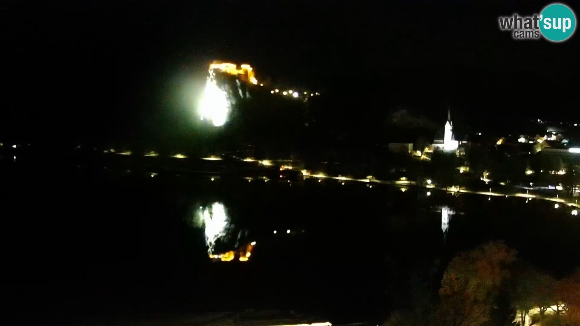 Archiv Foto Webcam Blick auf den Bleder See in Slowenien