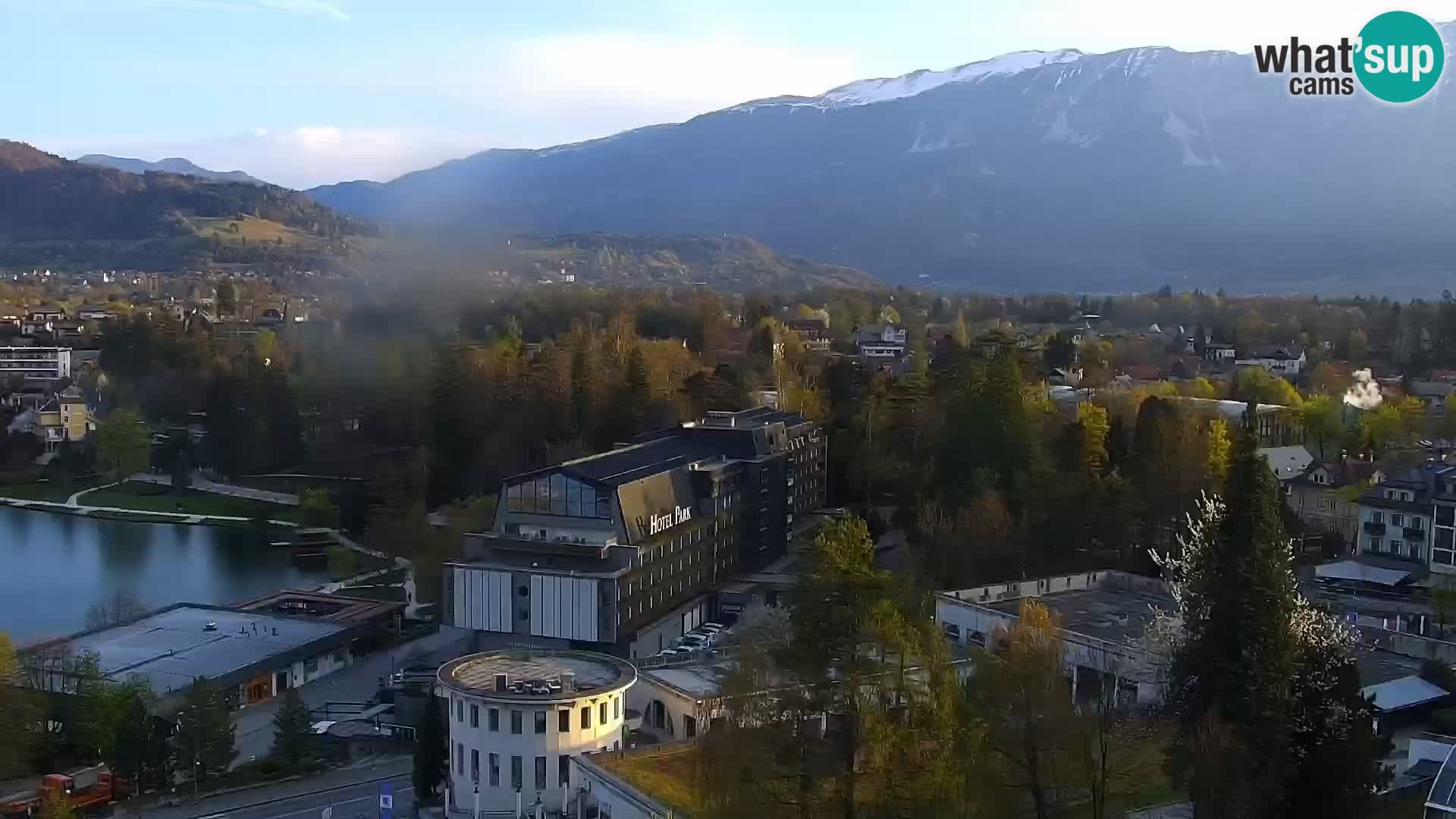 Archiv Foto Webcam Blick auf den Bleder See in Slowenien