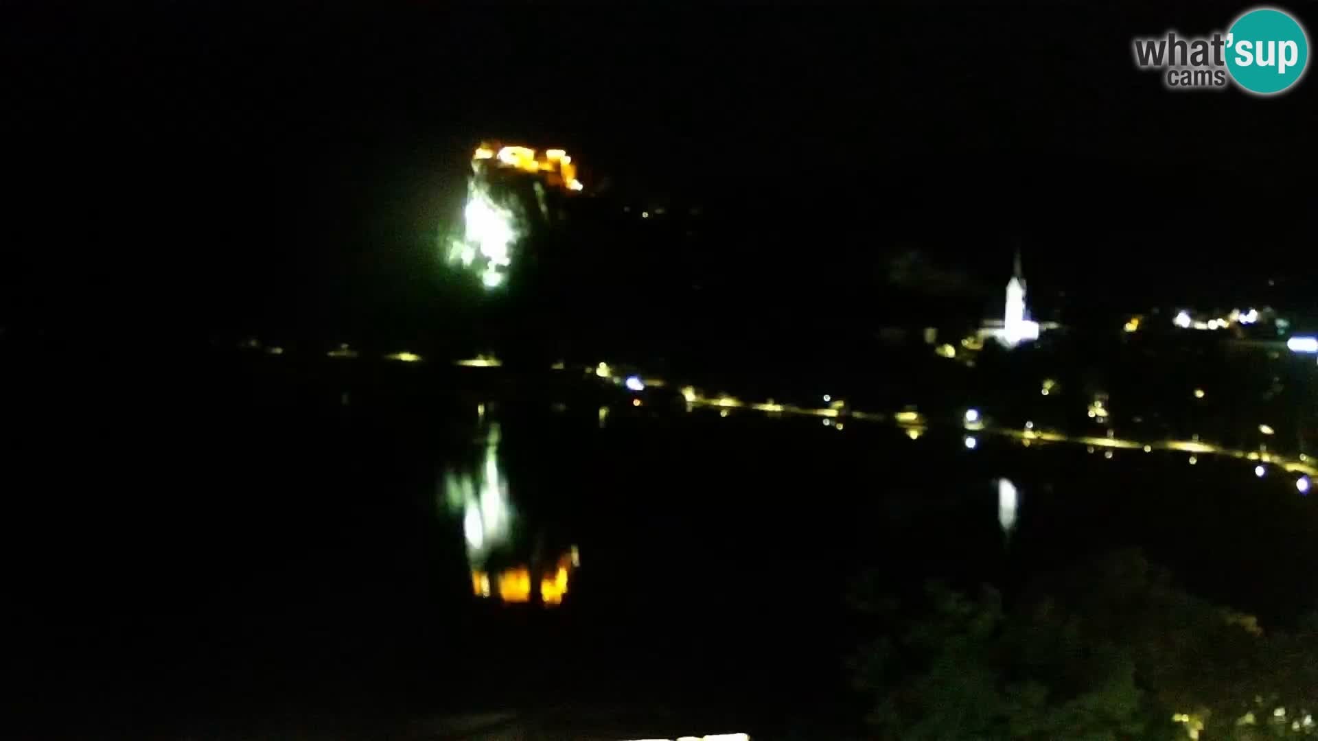 Archiv Foto Webcam Blick auf den Bleder See in Slowenien