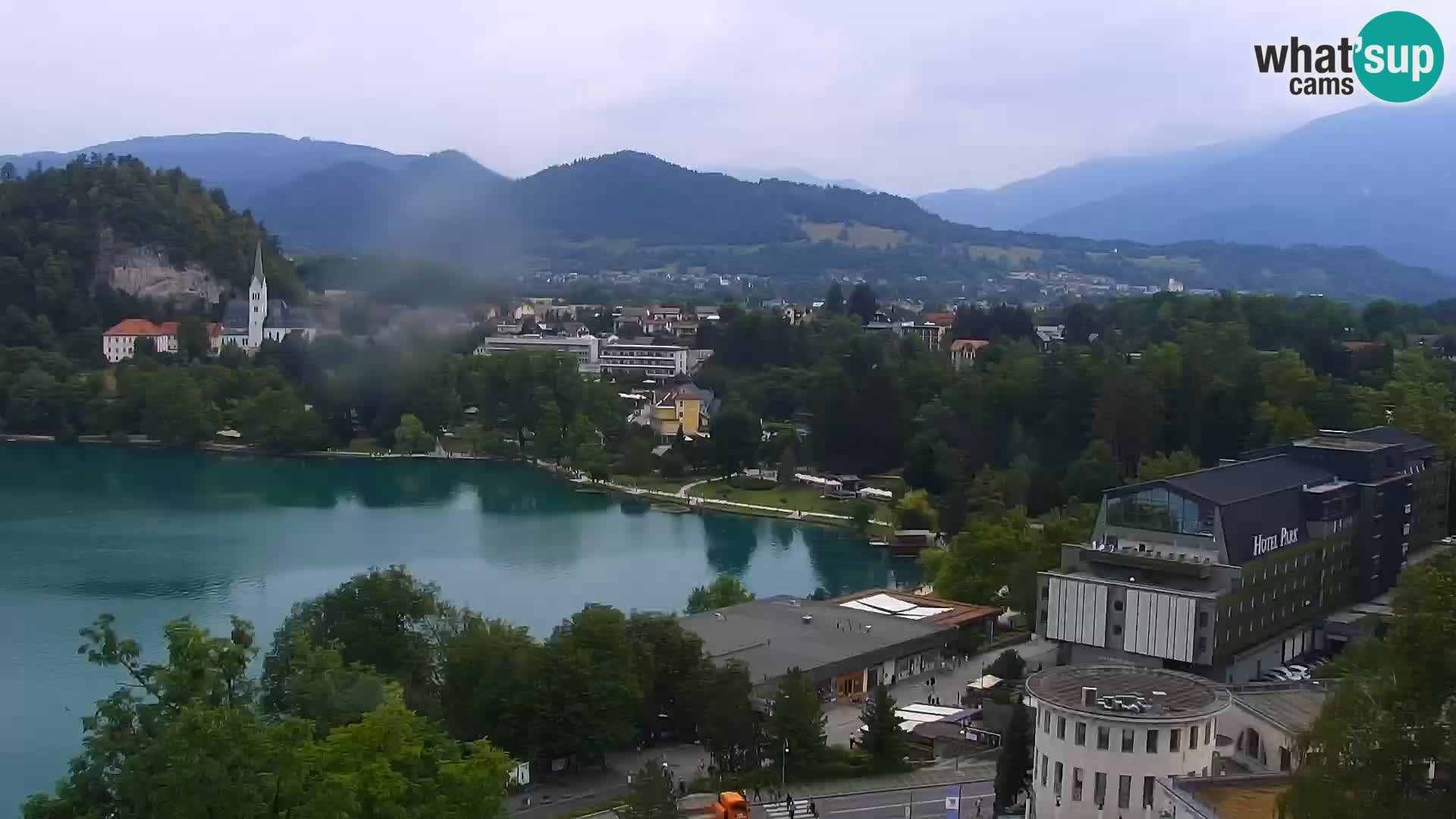 Archiv Foto Webcam Blick auf den Bleder See in Slowenien