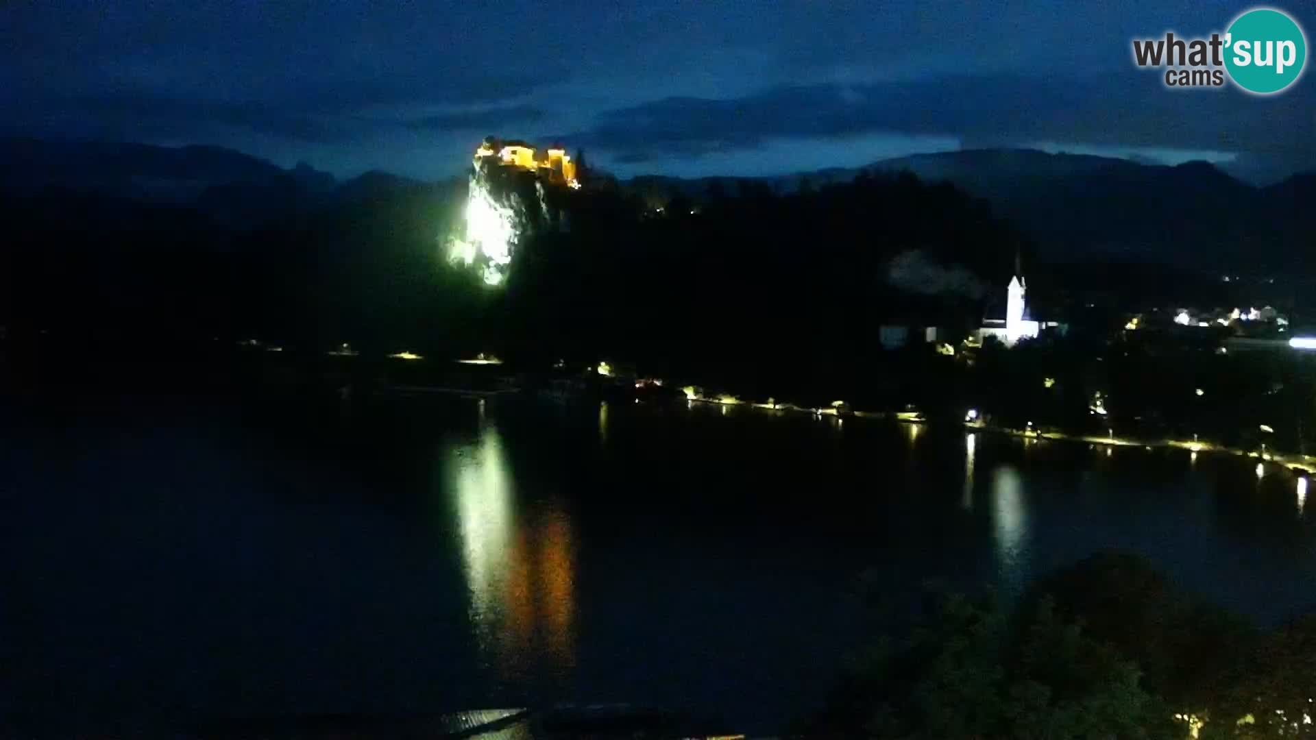 Archiv Foto Webcam Blick auf den Bleder See in Slowenien