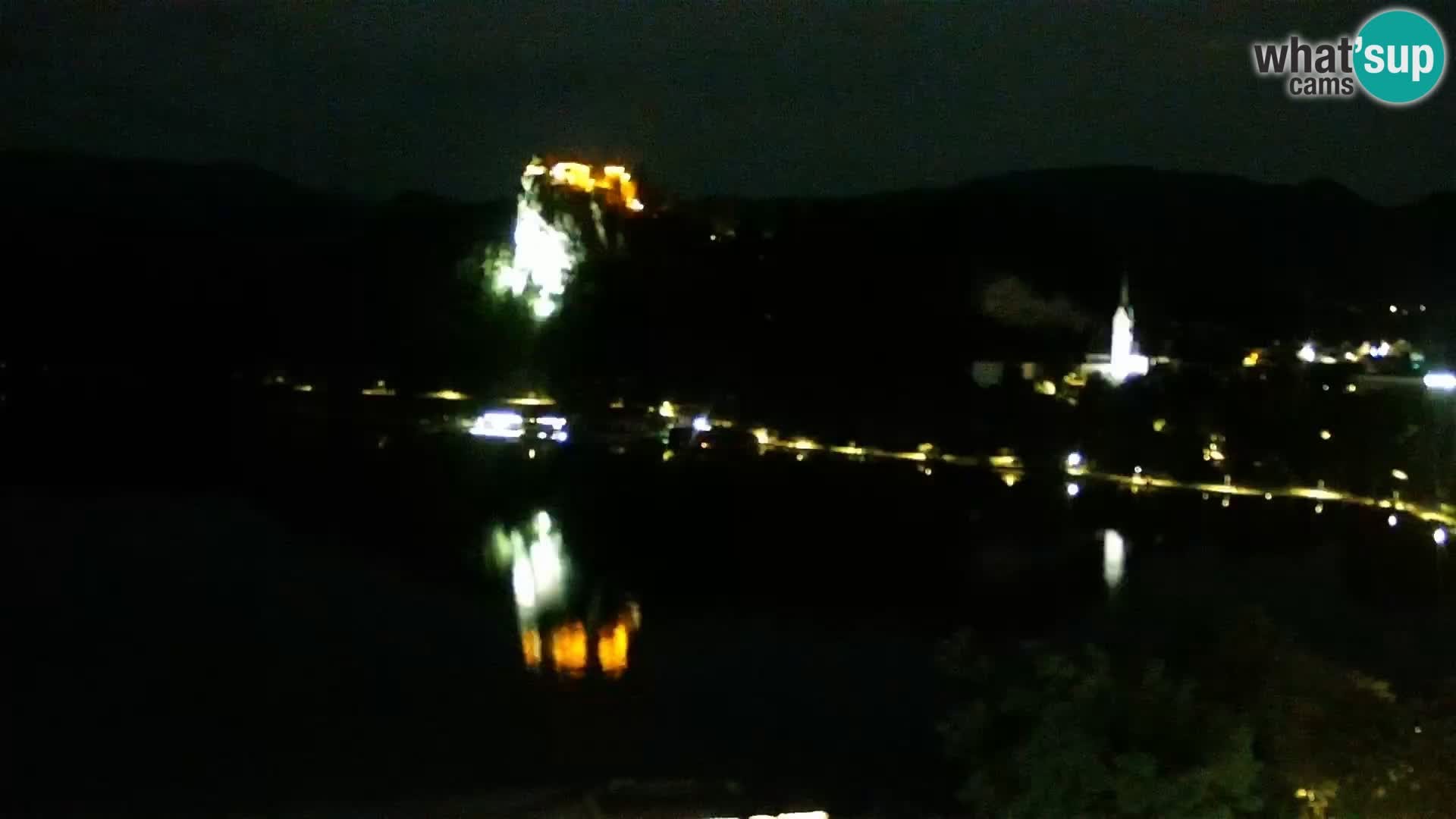 Archiv Foto Webcam Blick auf den Bleder See in Slowenien