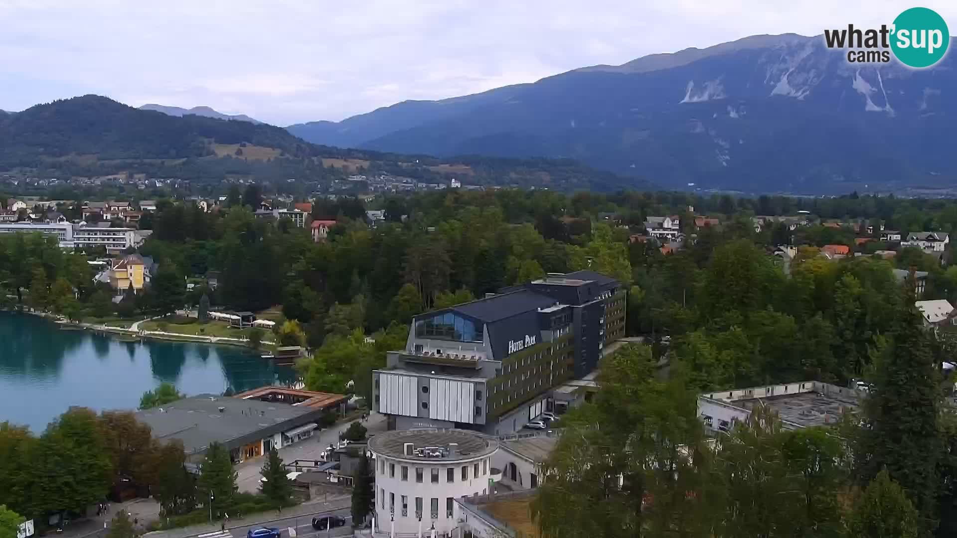 Archiv Foto Webcam Blick auf den Bleder See in Slowenien