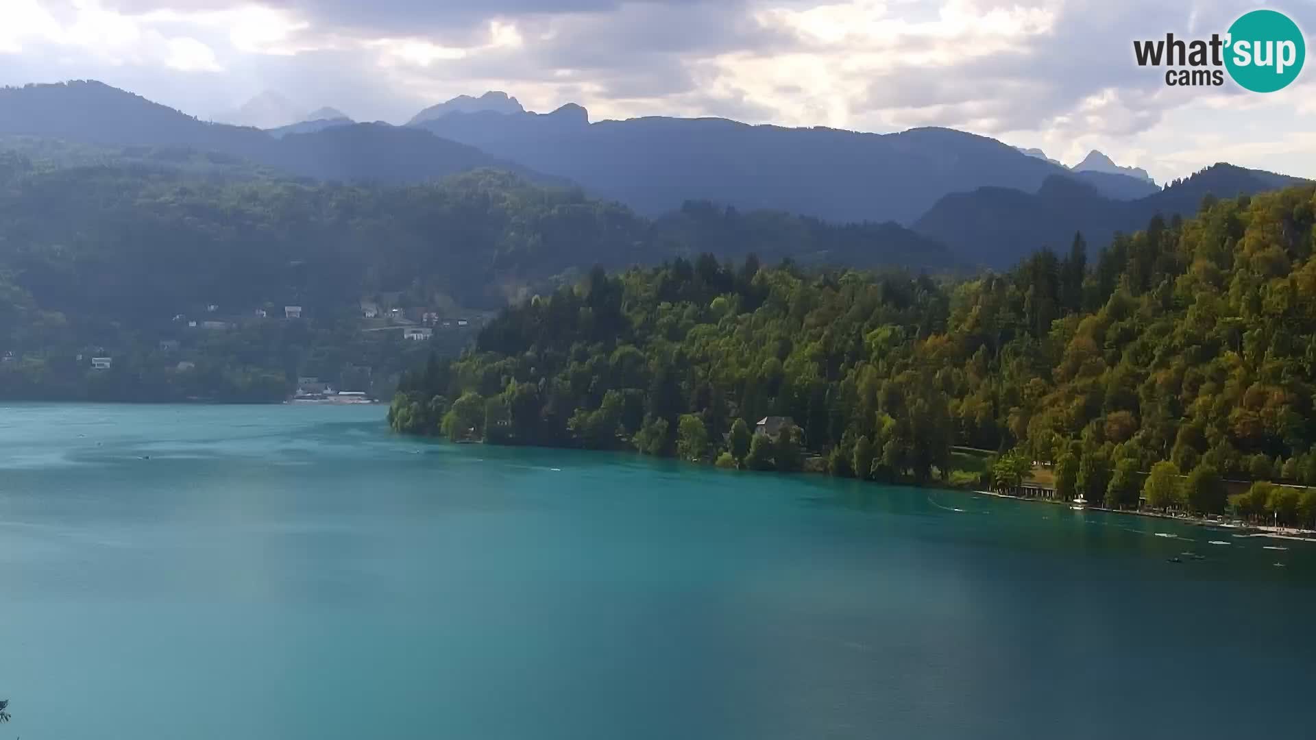 Archiv Foto Webcam Blick auf den Bleder See in Slowenien