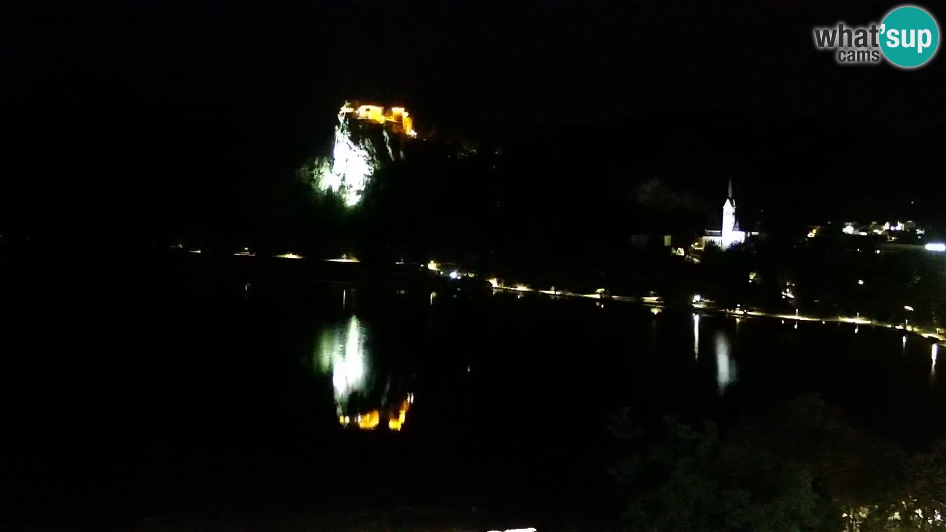 Archiv Foto Webcam Blick auf den Bleder See in Slowenien