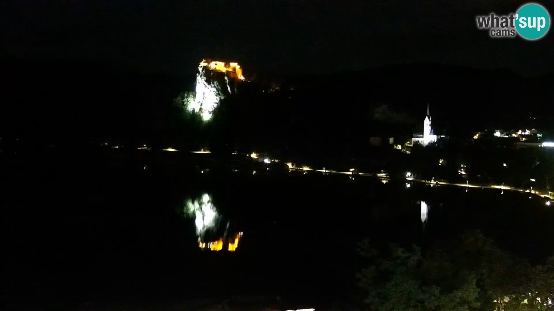 Archiv Foto Webcam Blick auf den Bleder See in Slowenien
