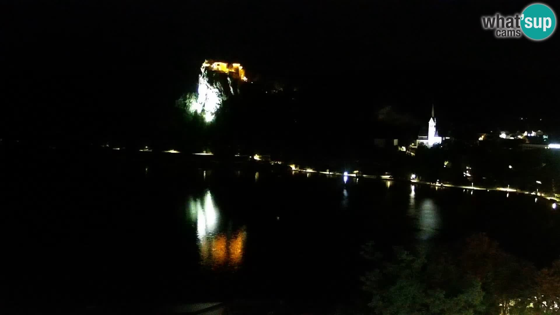 Archiv Foto Webcam Blick auf den Bleder See in Slowenien