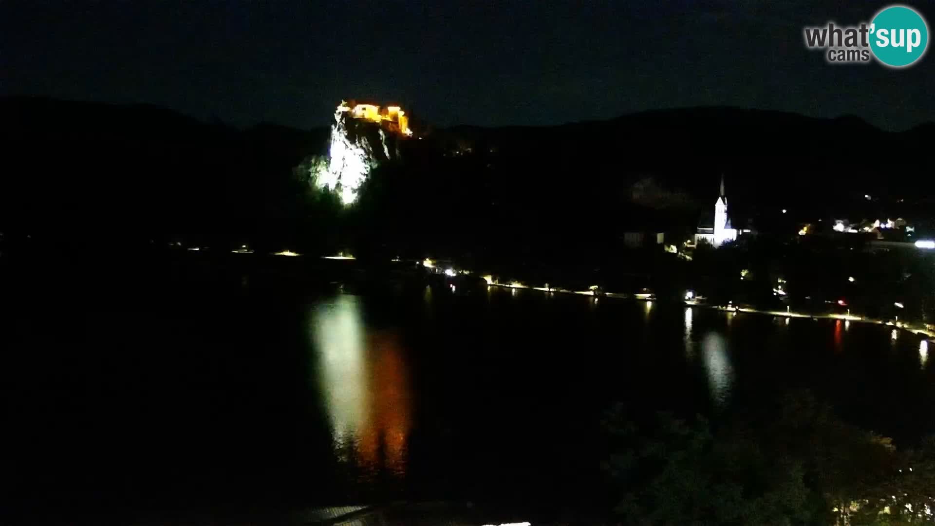 Archiv Foto Webcam Blick auf den Bleder See in Slowenien