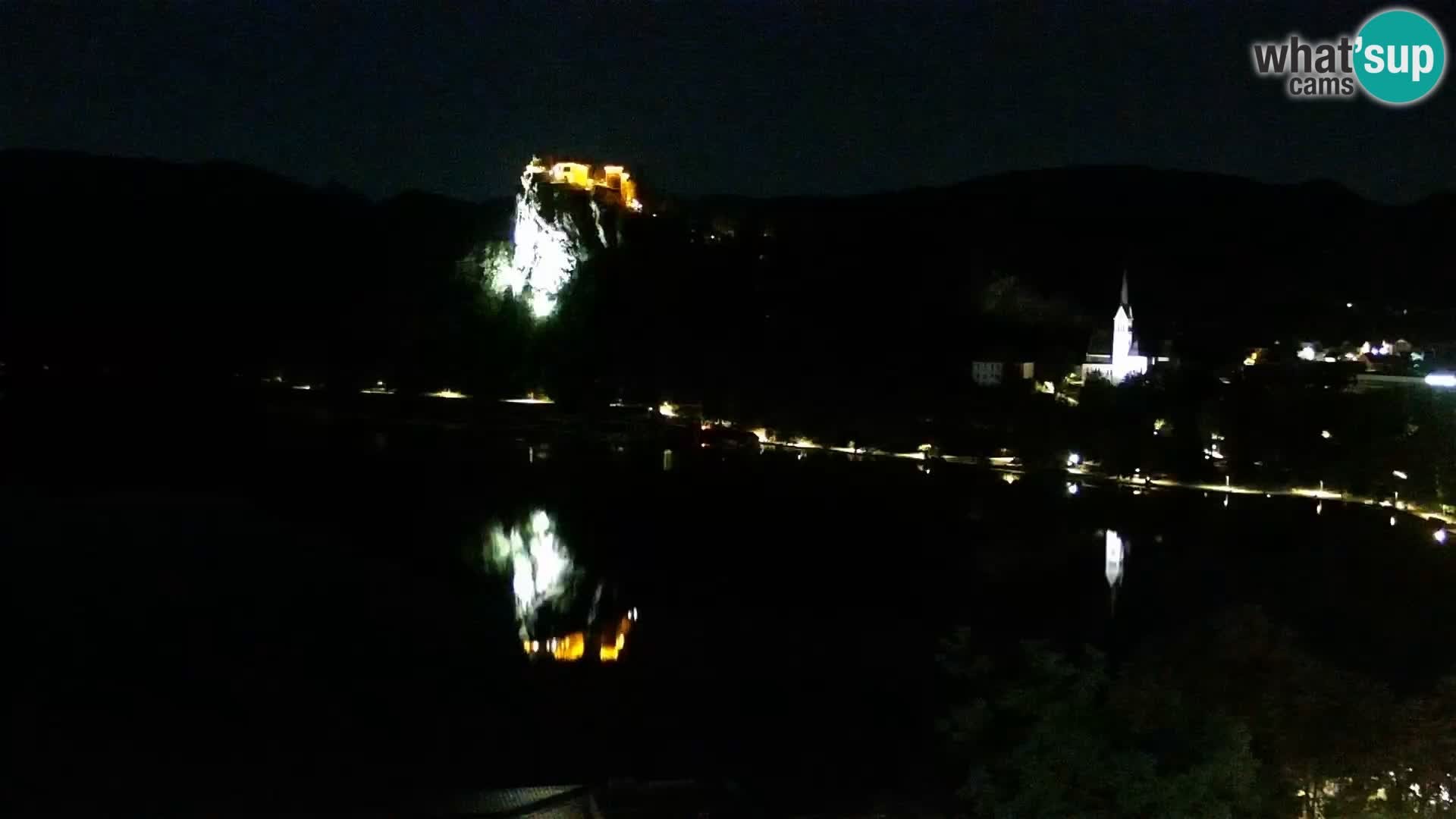 Archiv Foto Webcam Blick auf den Bleder See in Slowenien