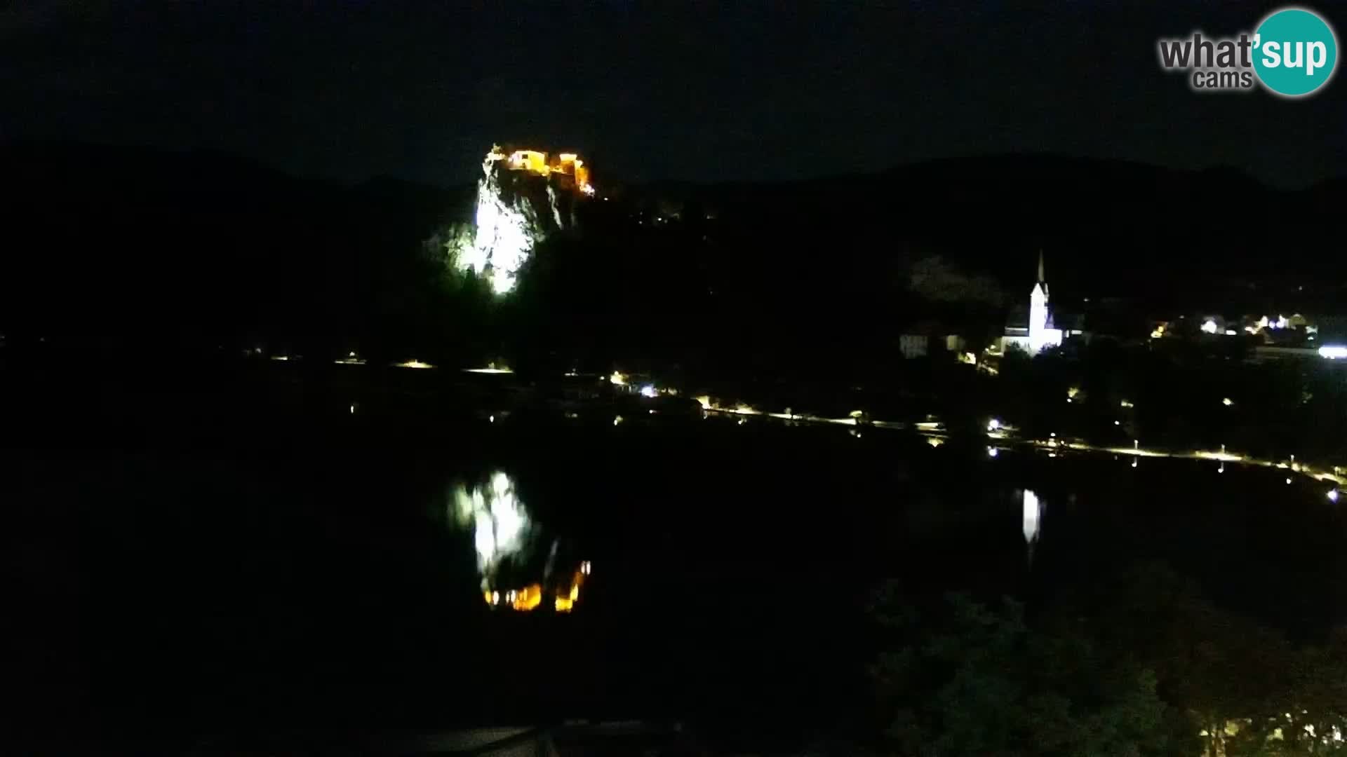 Archiv Foto Webcam Blick auf den Bleder See in Slowenien