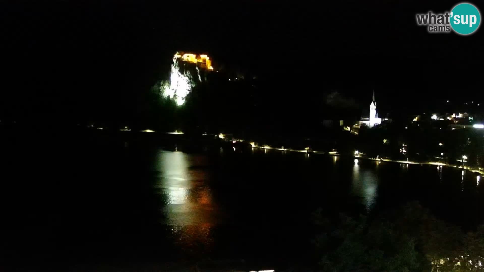 Archiv Foto Webcam Blick auf den Bleder See in Slowenien