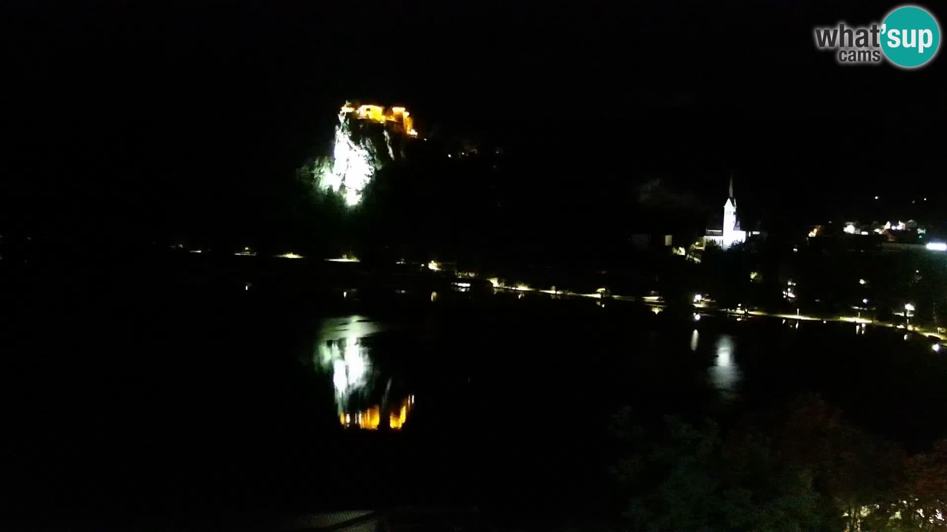 Archiv Foto Webcam Blick auf den Bleder See in Slowenien