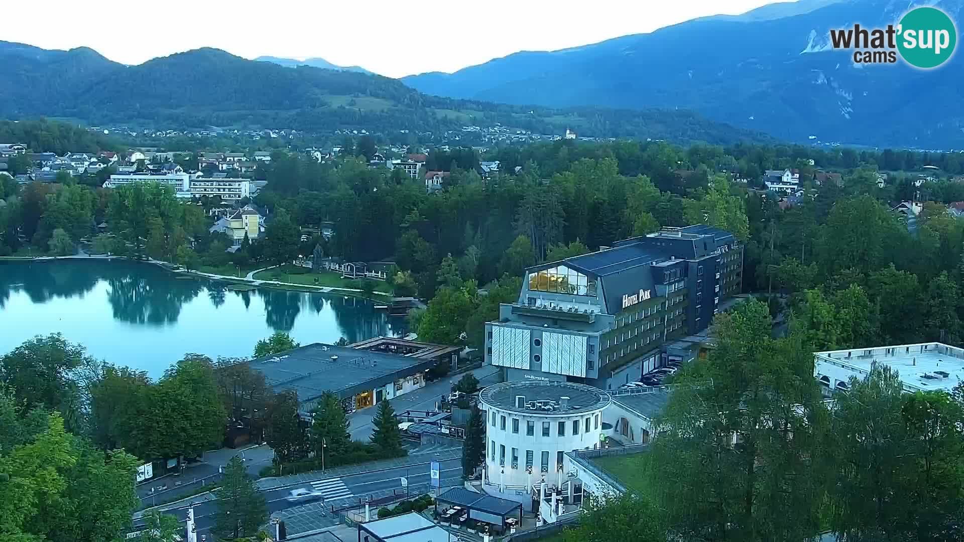 Archiv Foto Webcam Blick auf den Bleder See in Slowenien