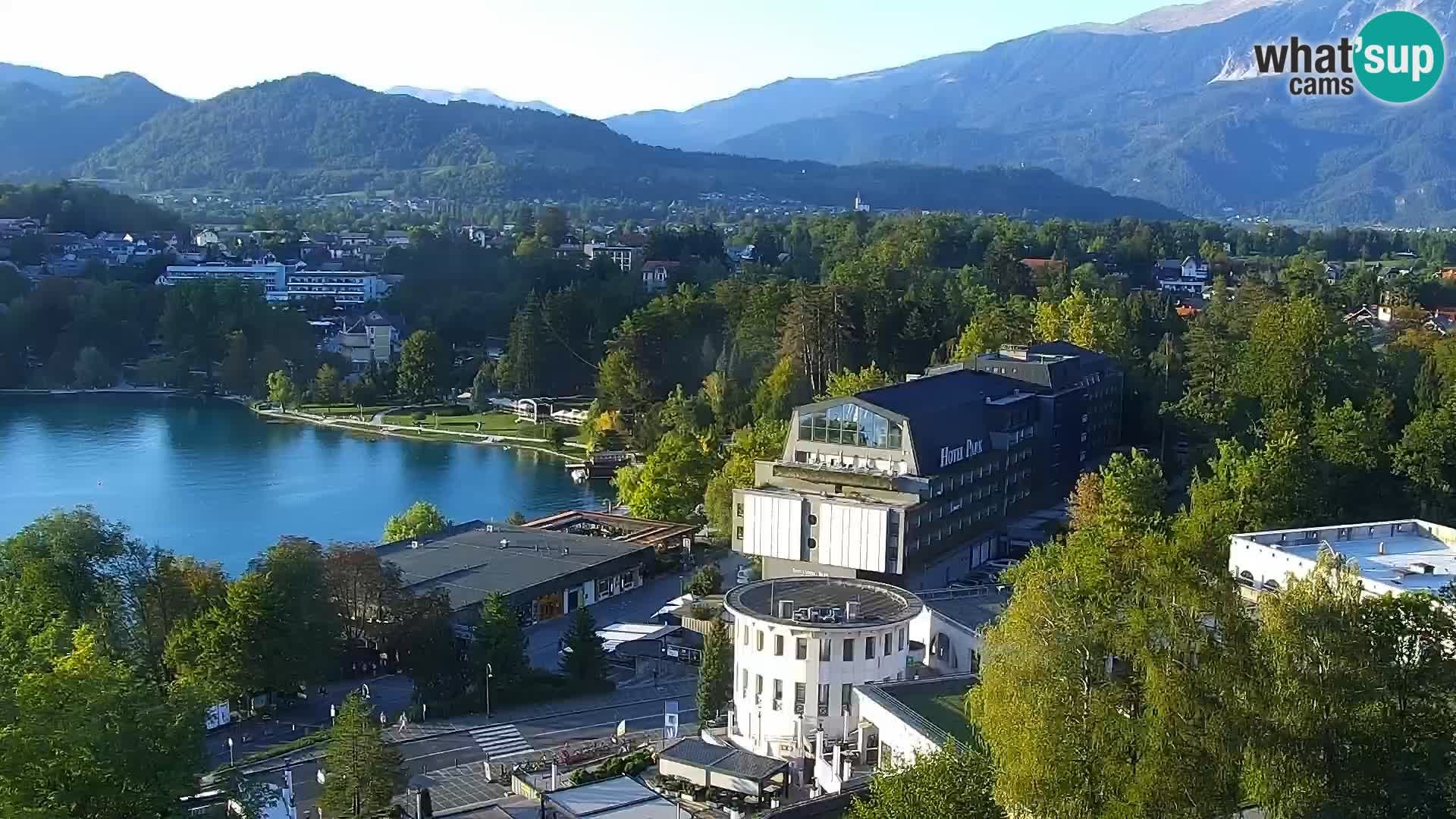 Archiv Foto Webcam Blick auf den Bleder See in Slowenien