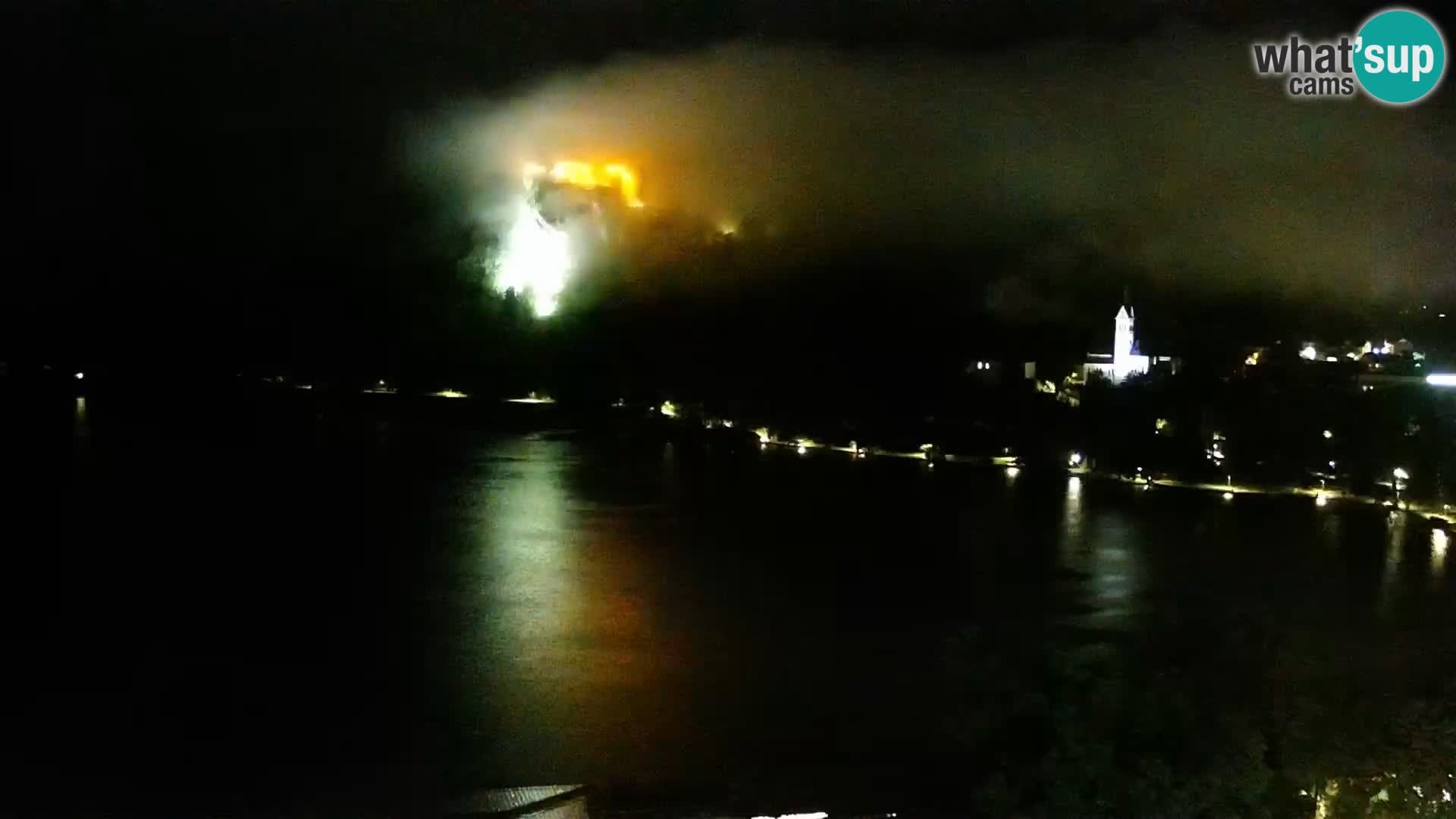 Archiv Foto Webcam Blick auf den Bleder See in Slowenien
