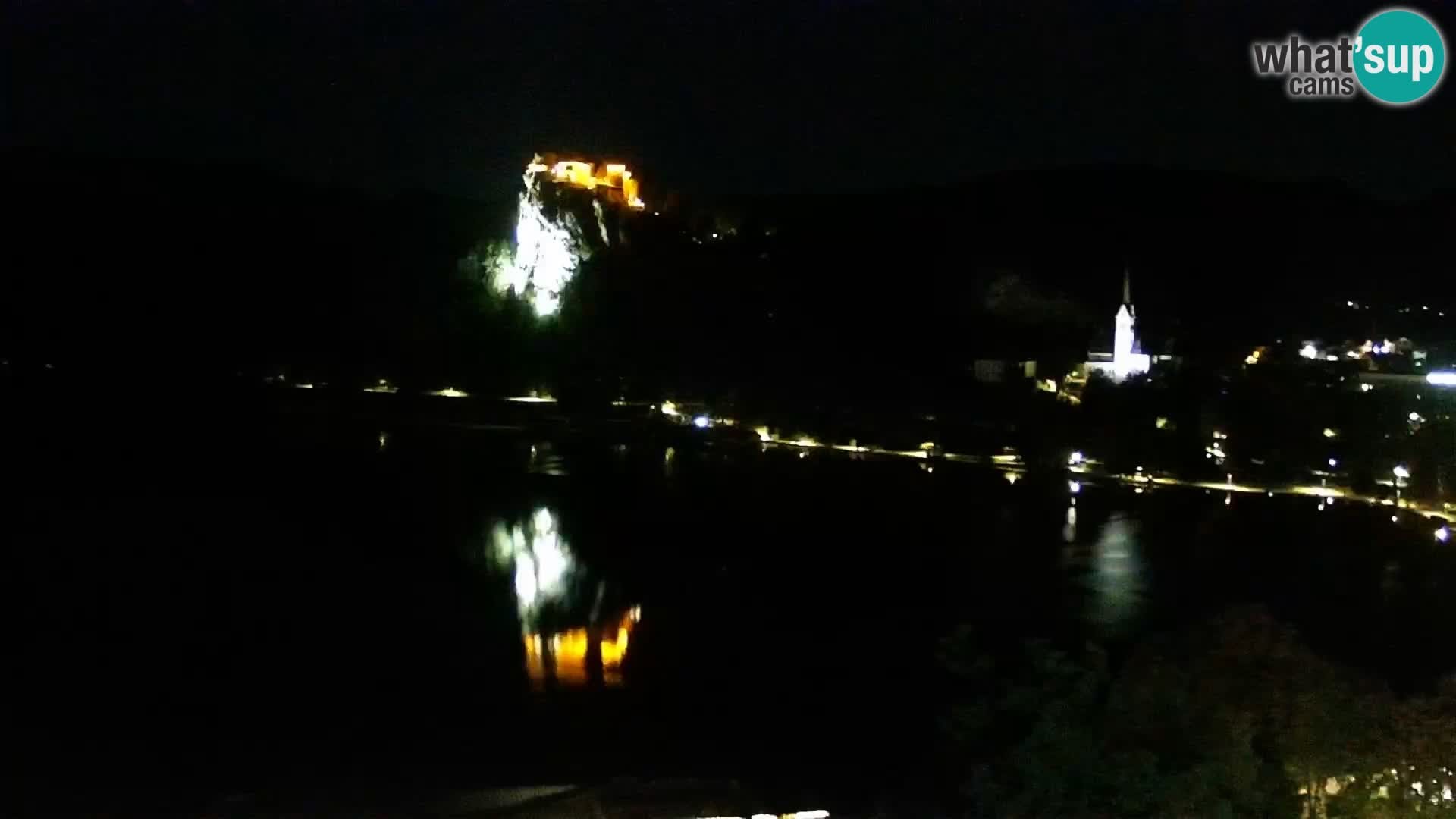 Archiv Foto Webcam Blick auf den Bleder See in Slowenien