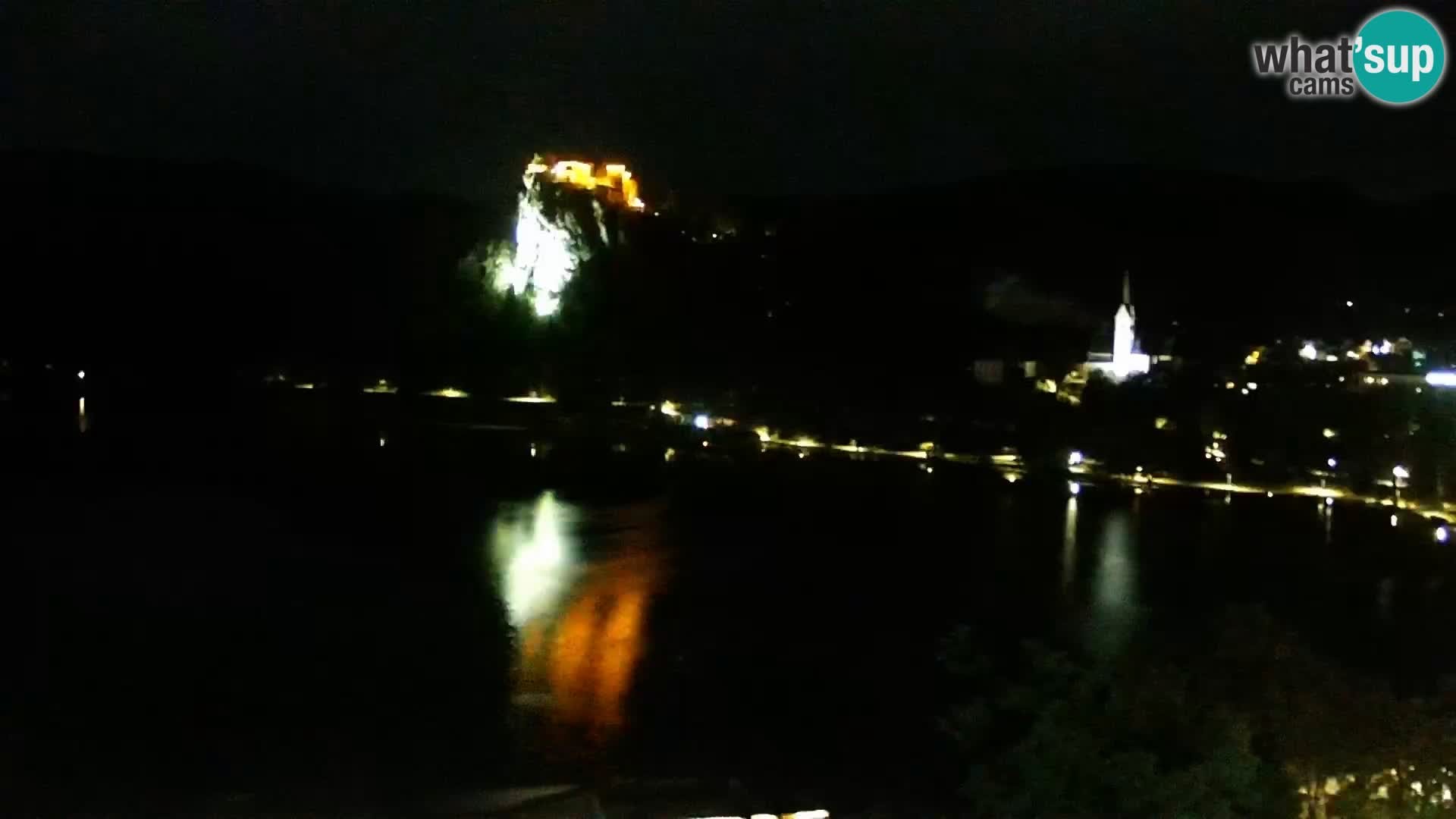 Archiv Foto Webcam Blick auf den Bleder See in Slowenien