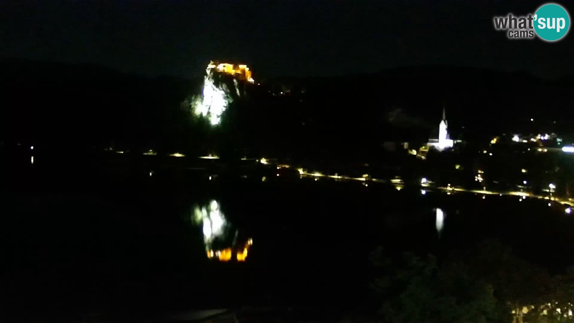 Archiv Foto Webcam Blick auf den Bleder See in Slowenien