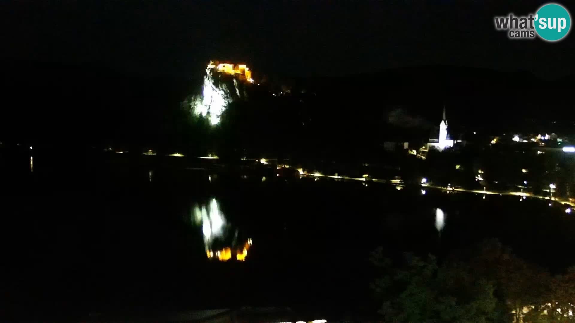 Archiv Foto Webcam Blick auf den Bleder See in Slowenien