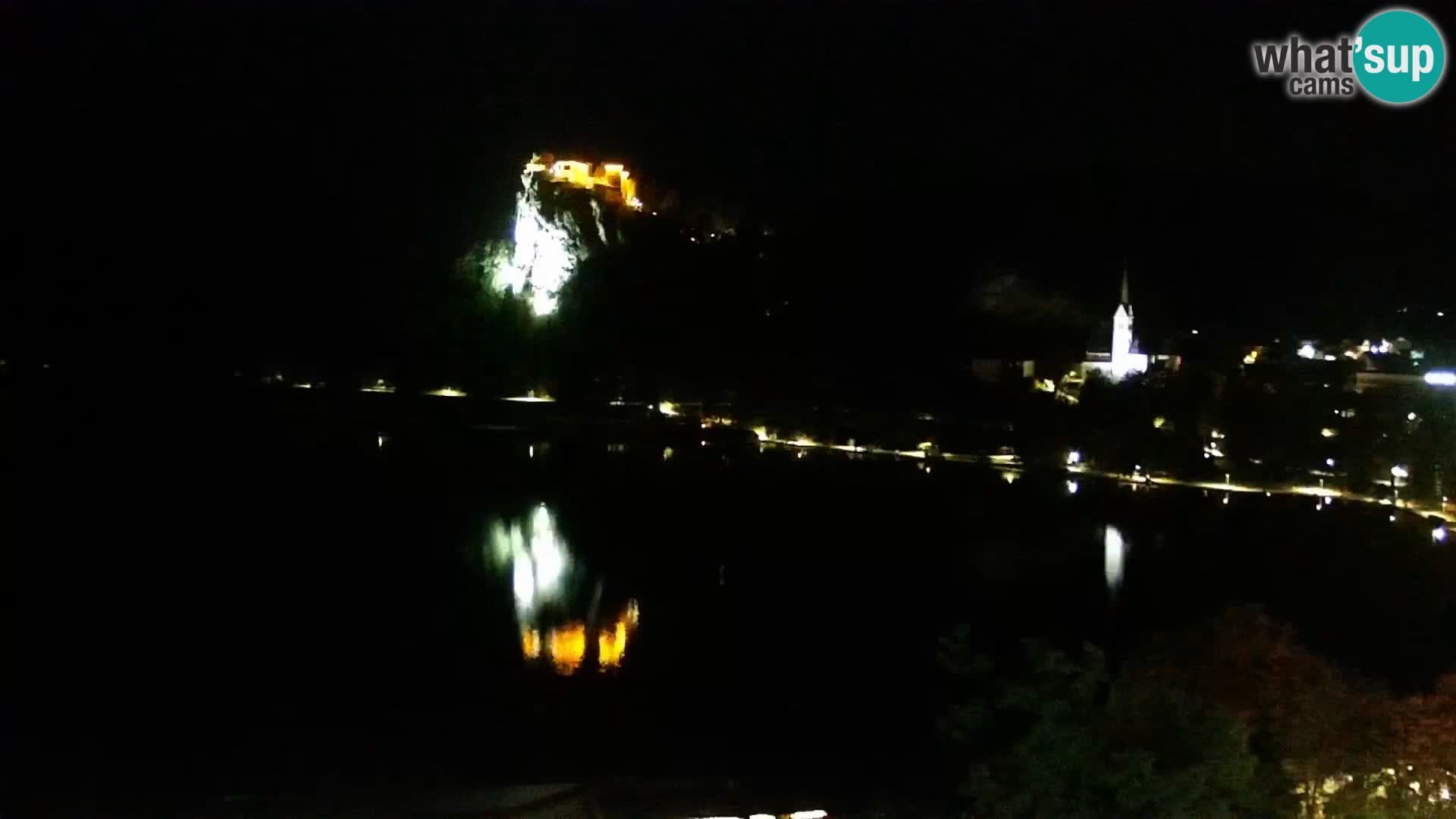 Archiv Foto Webcam Blick auf den Bleder See in Slowenien
