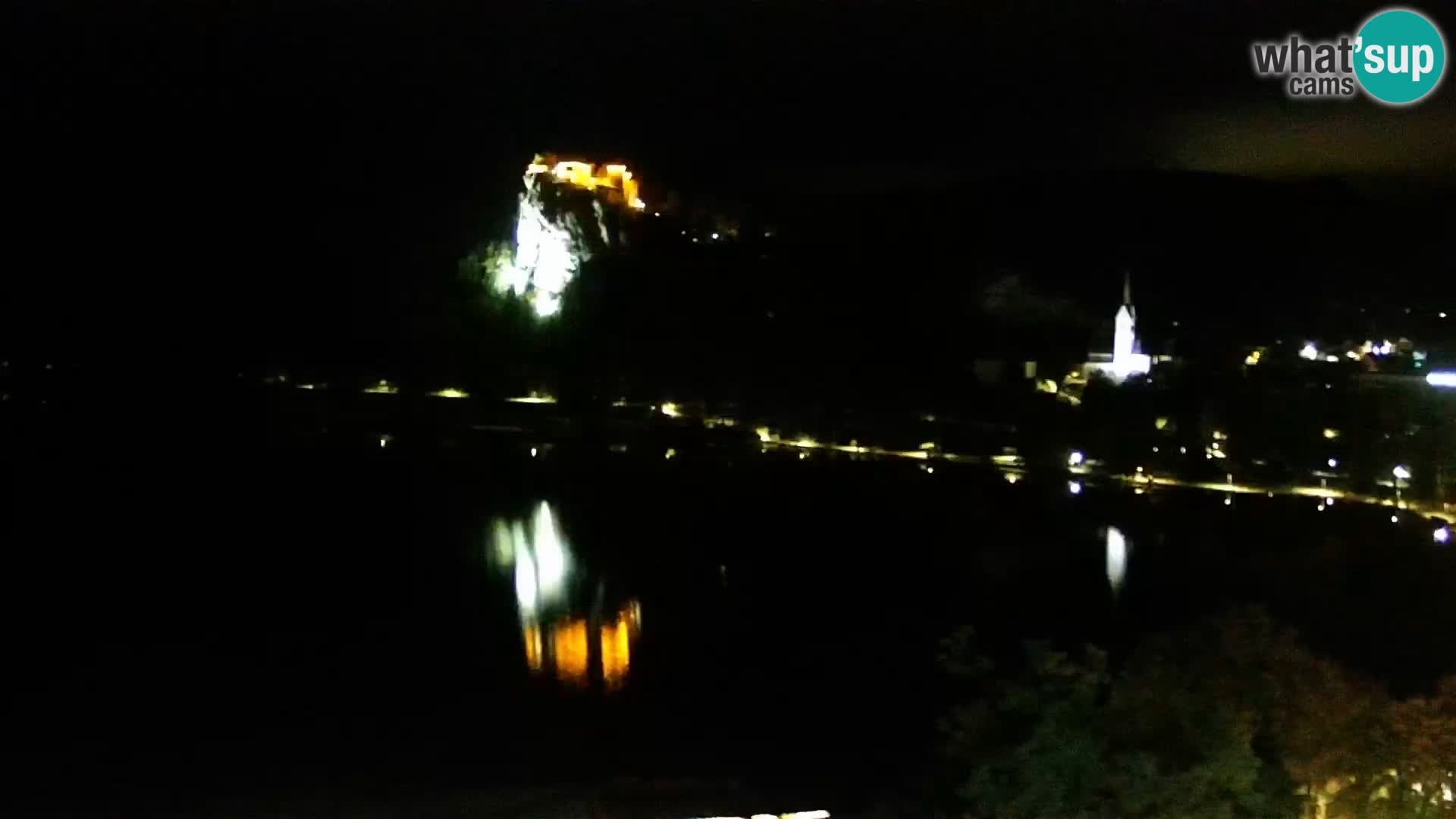 Archiv Foto Webcam Blick auf den Bleder See in Slowenien