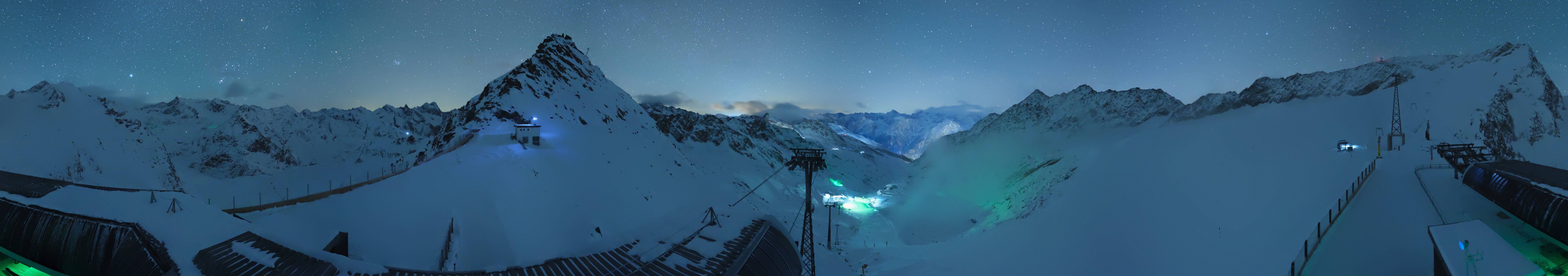 Archiv Foto Webcam Schwarze Schneid / Rettenbachgletscher