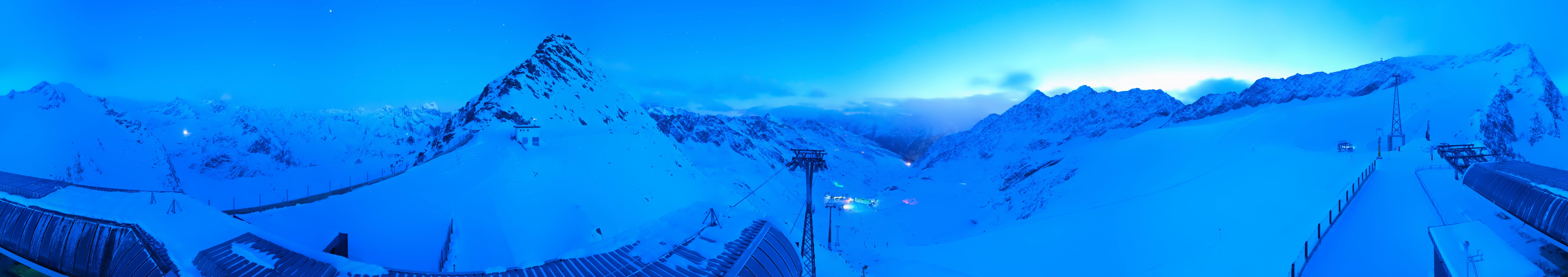 Archiv Foto Webcam Schwarze Schneid / Rettenbachgletscher