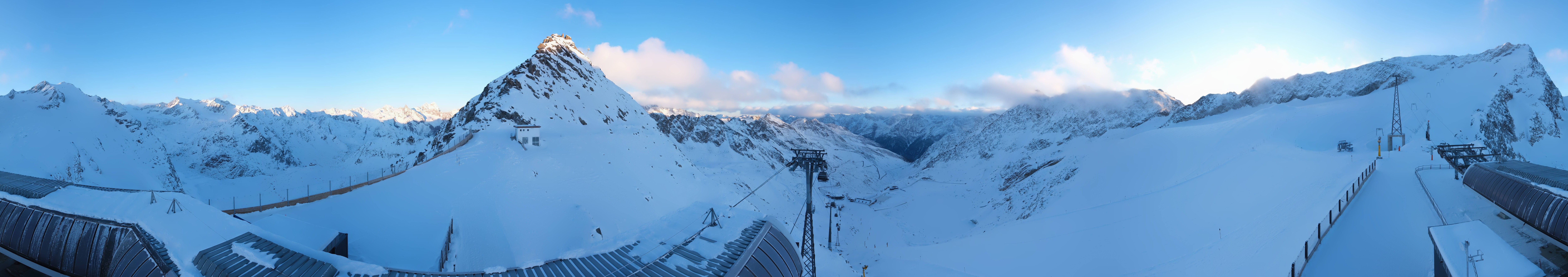 Archiv Foto Webcam Schwarze Schneid / Rettenbachgletscher