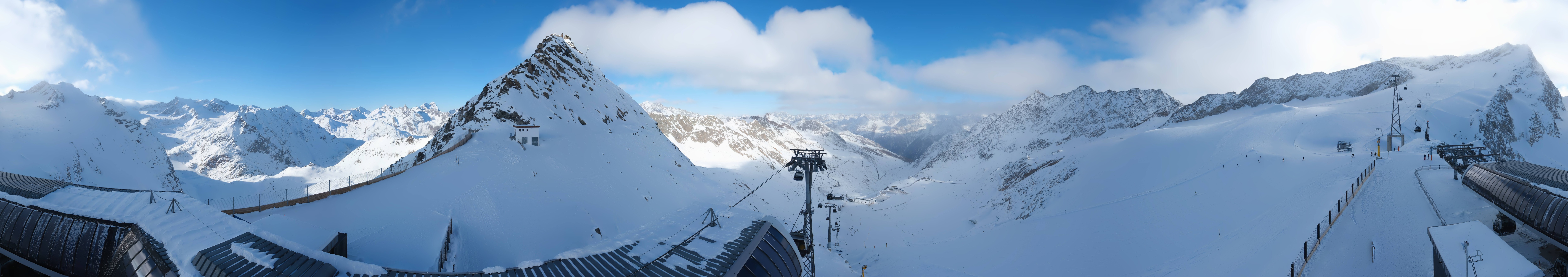 Archiv Foto Webcam Schwarze Schneid / Rettenbachgletscher