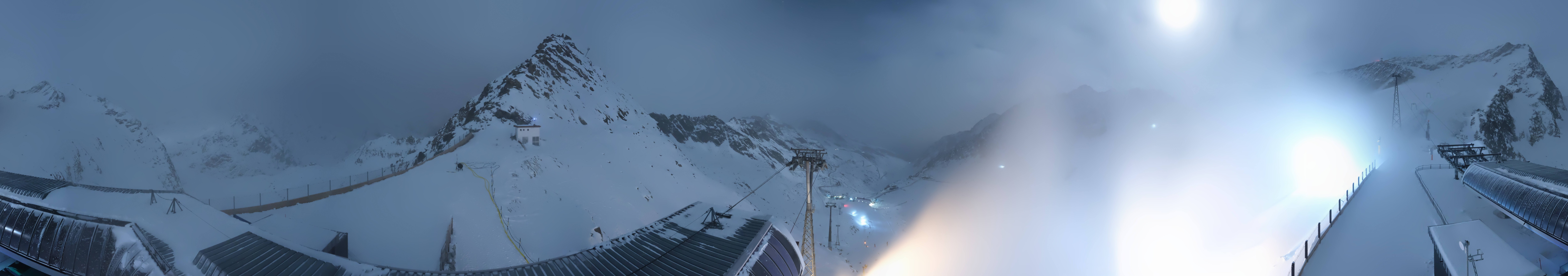 Archiv Foto Webcam Schwarze Schneid / Rettenbachgletscher