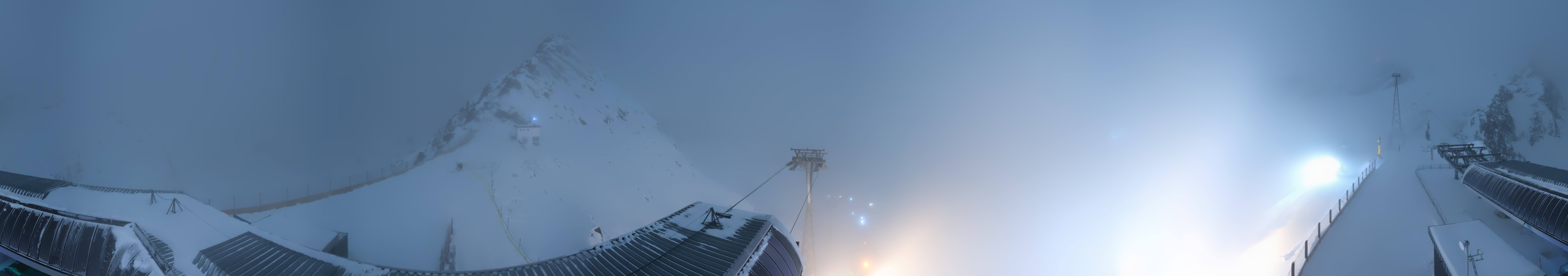 Archiv Foto Webcam Schwarze Schneid / Rettenbachgletscher