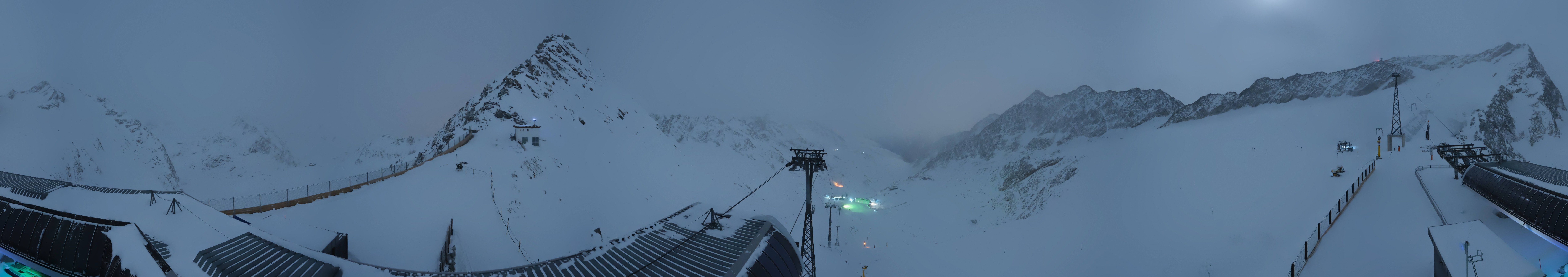 Archiv Foto Webcam Schwarze Schneid / Rettenbachgletscher